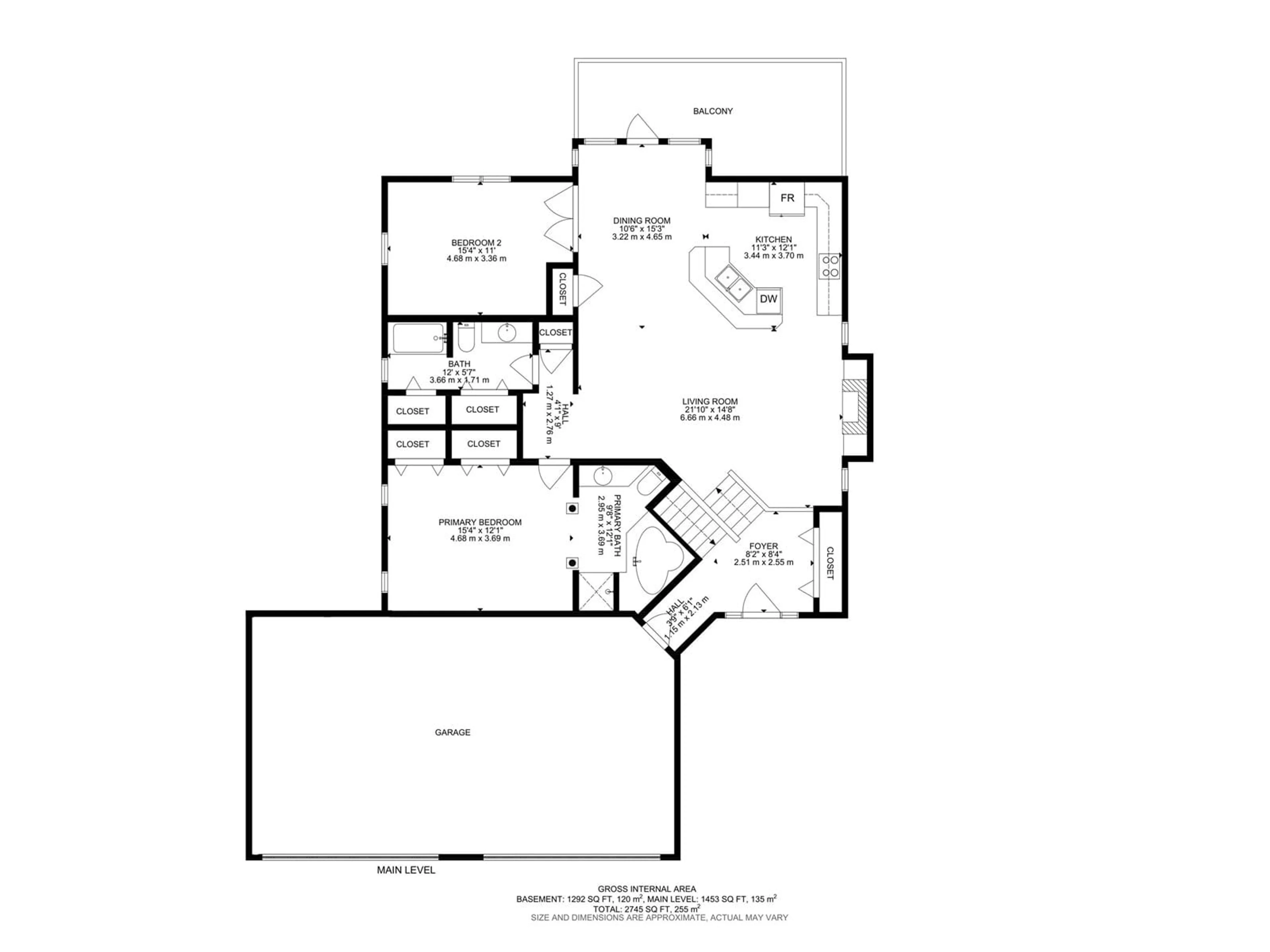 Floor plan for 440 KANANASKIS CL, Devon Alberta T9G2C5