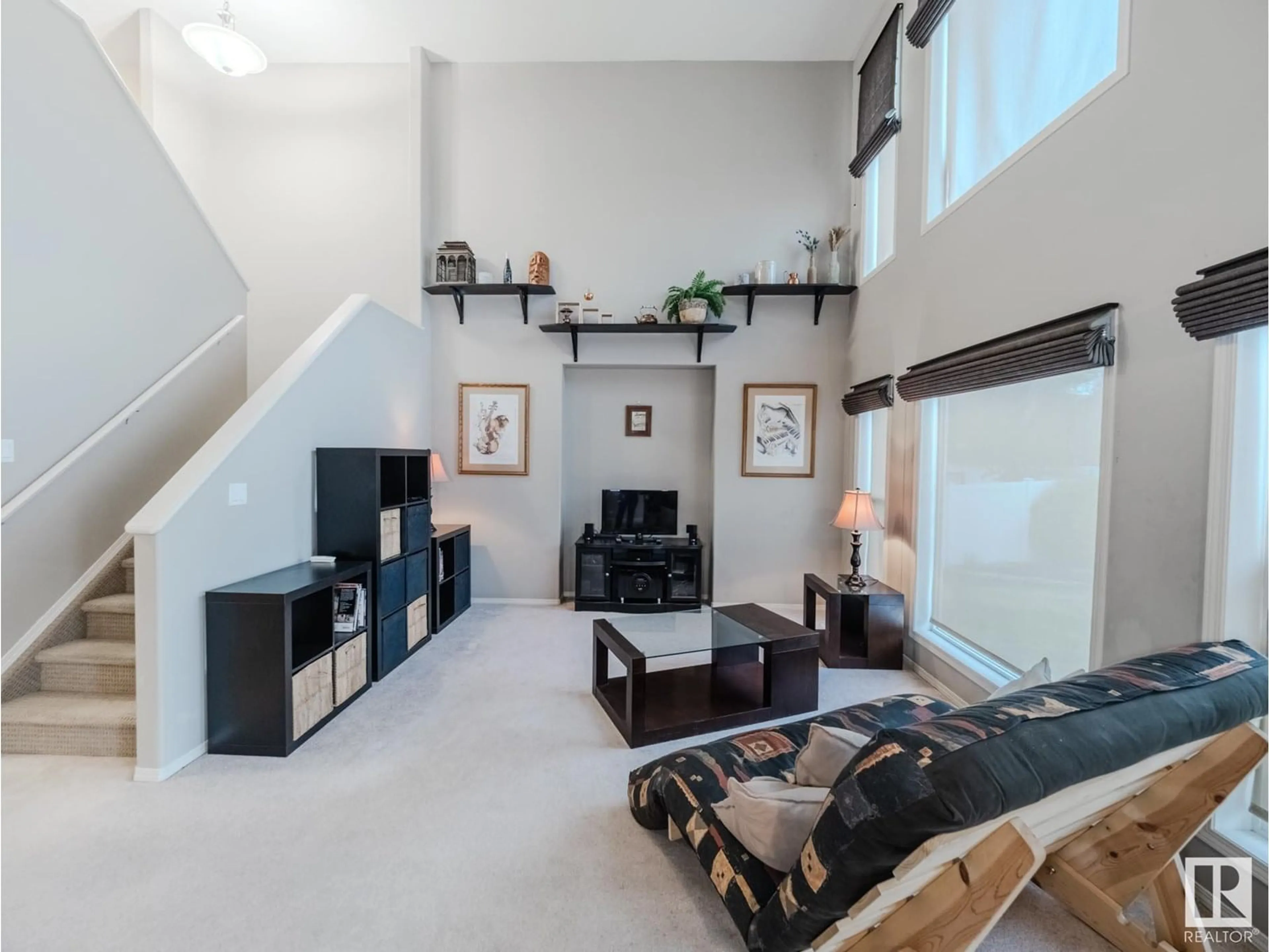 Living room with furniture, unknown for NW - 16789 118 ST, Edmonton Alberta T5X0B1