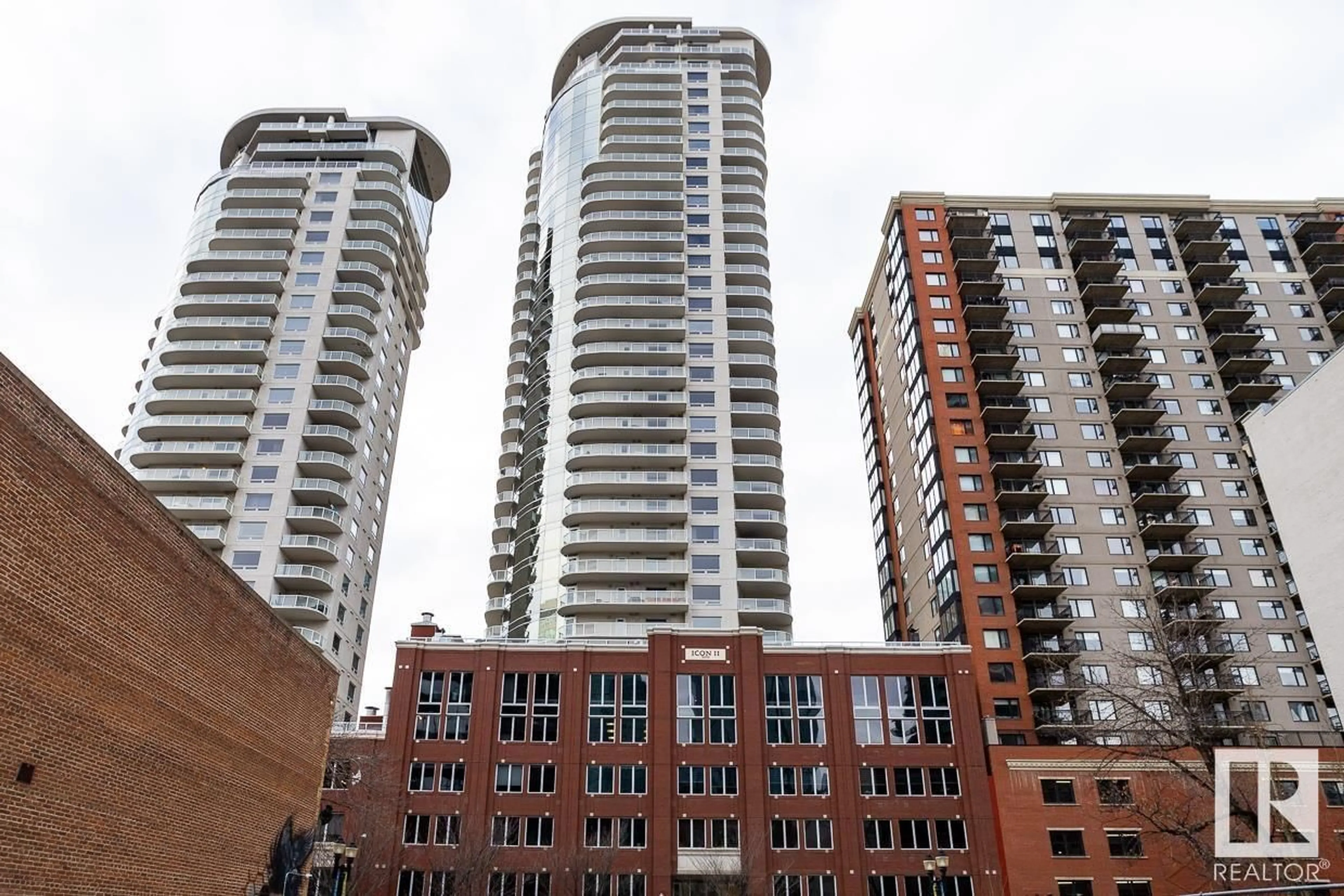 Balcony in the apartment, city buildings view from balcony for 2704 104 ST, Edmonton Alberta T5J0B6