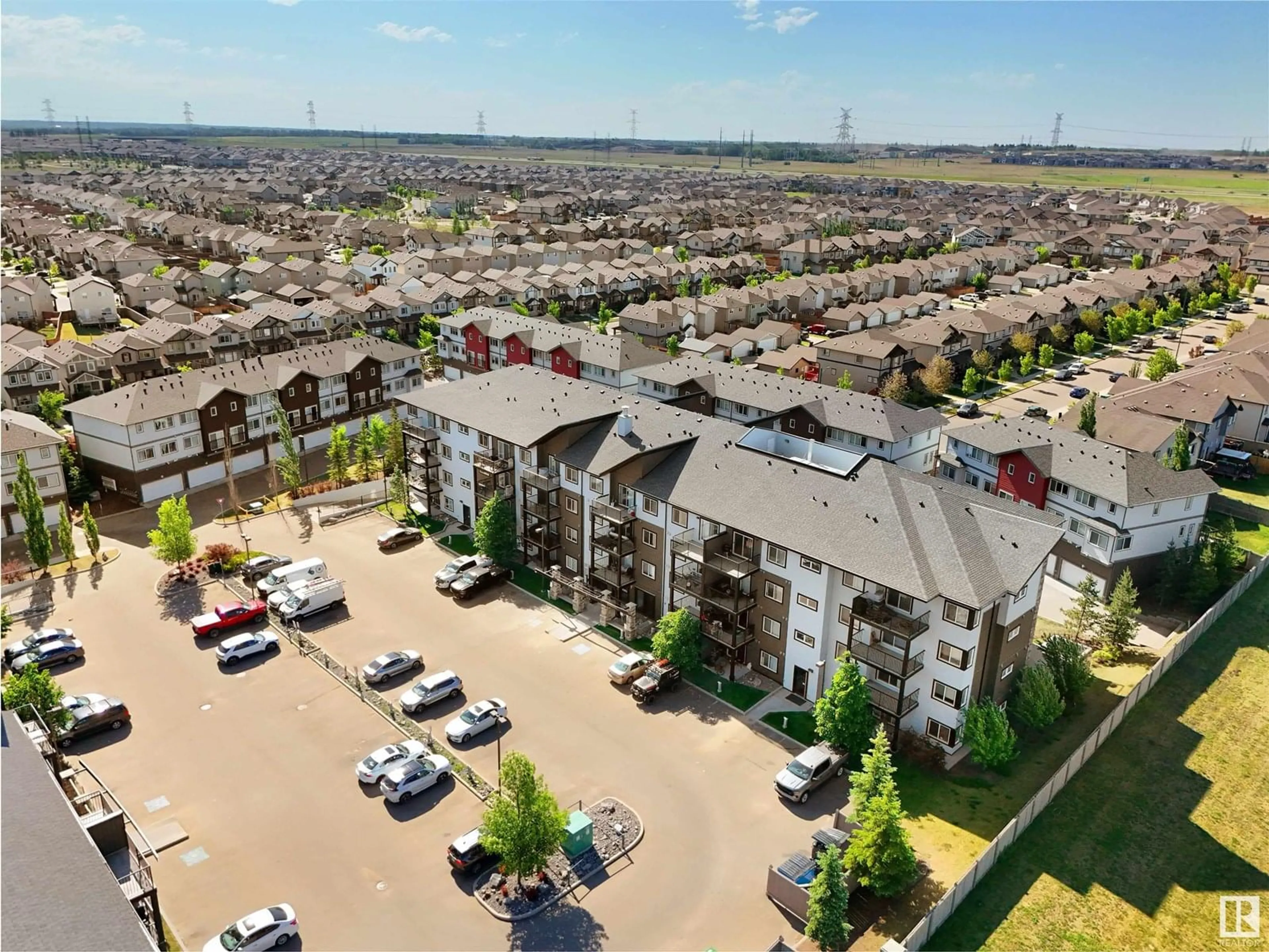 A pic from outside/outdoor area/front of a property/back of a property/a pic from drone, unknown for #102 - 3353 16A AV, Edmonton Alberta T6T0V4