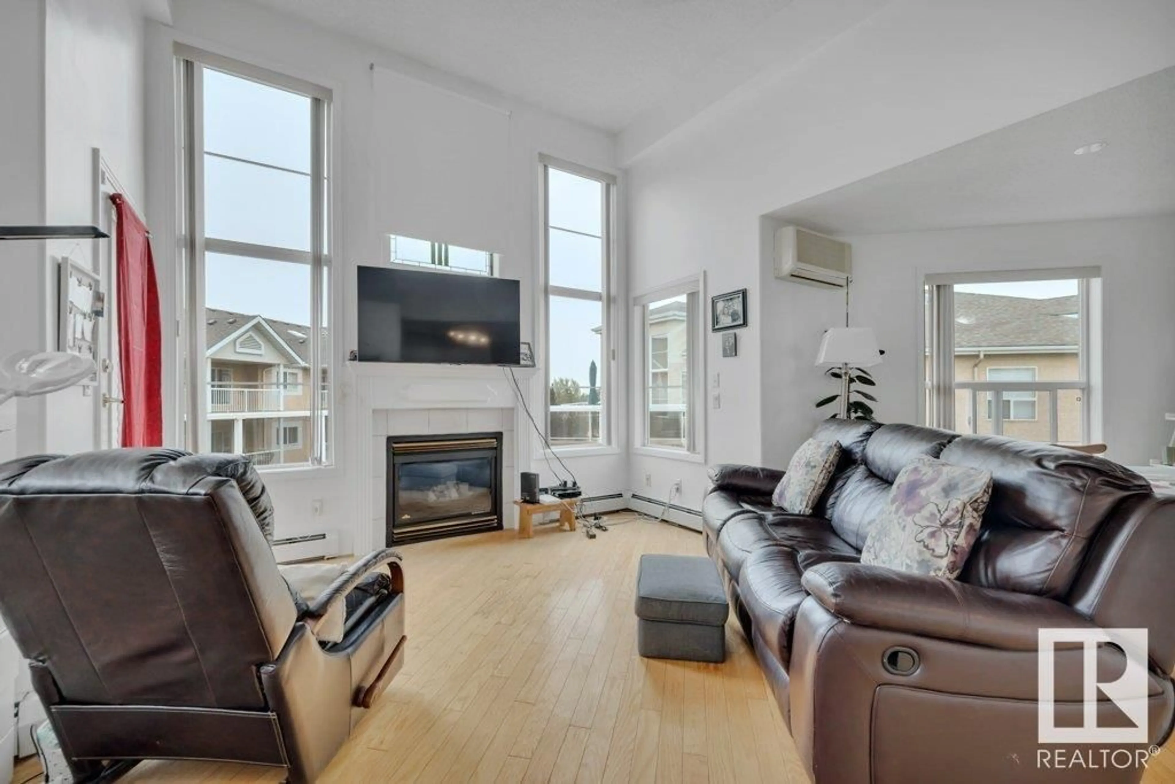 Living room with furniture, unknown for #424 - 9730 174 ST NW, Edmonton Alberta T5T6J4