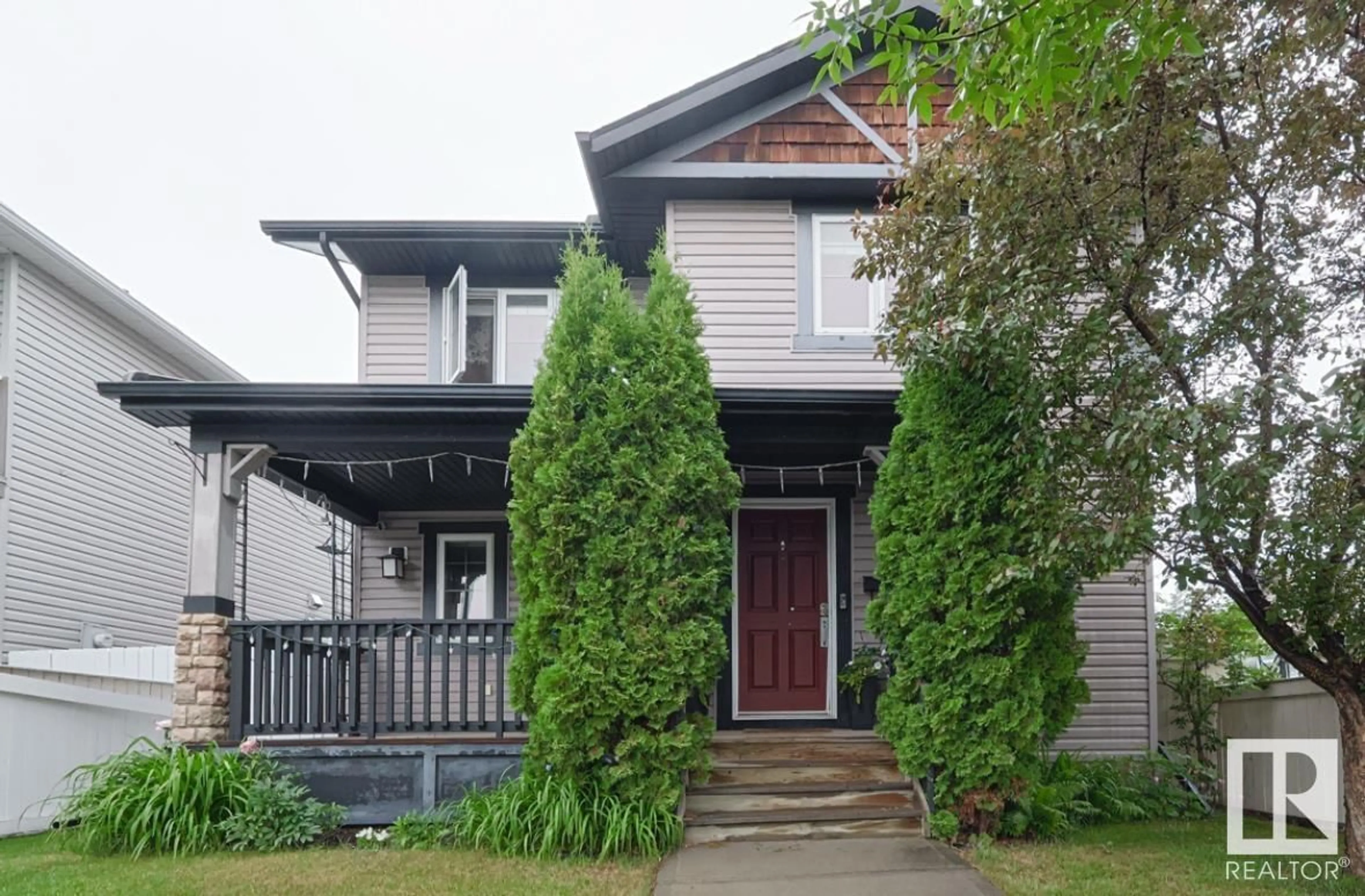Home with vinyl exterior material, street for NW - 3112 TRELLE LO, Edmonton Alberta T7Y0A1