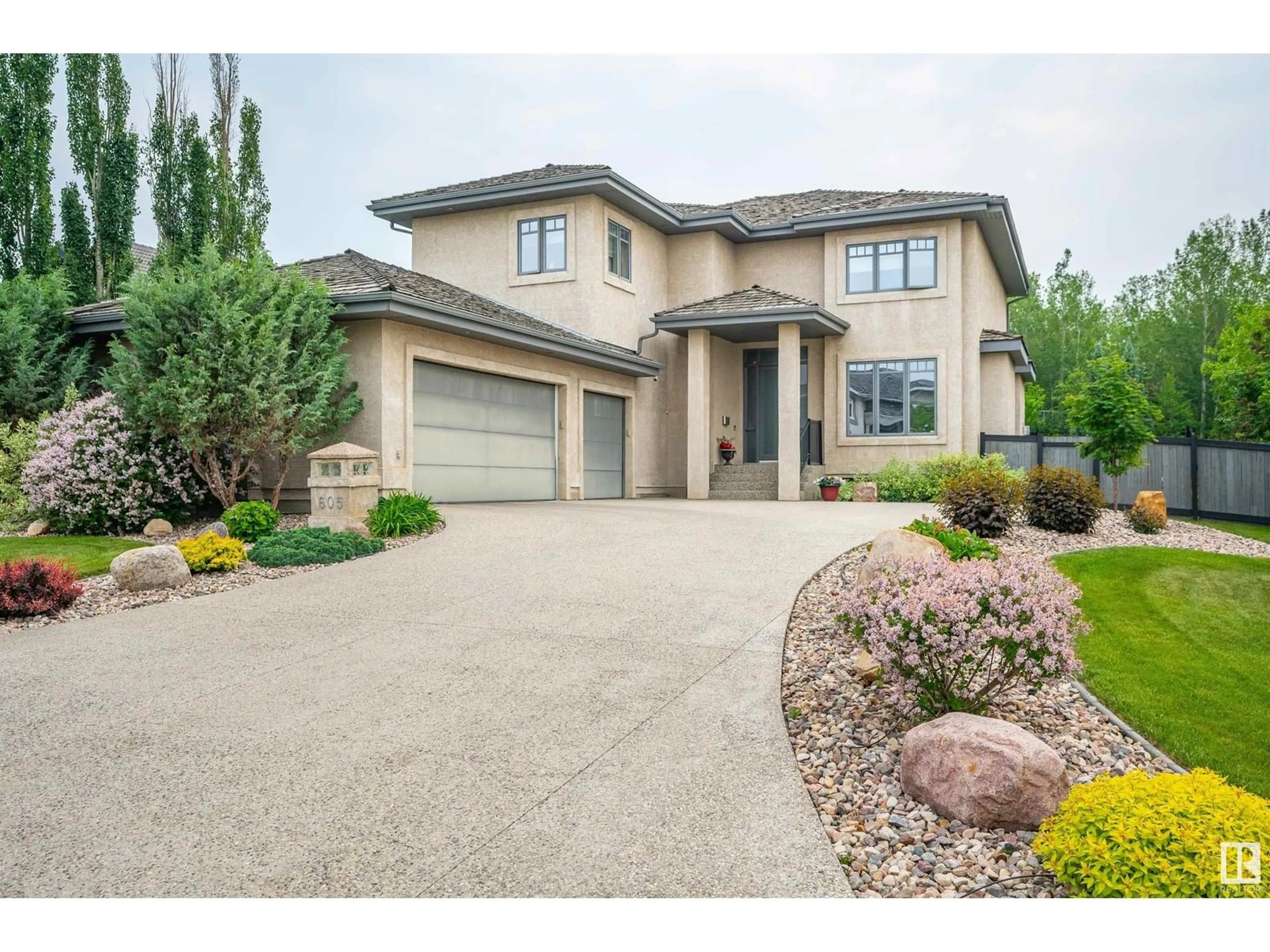 Home with brick exterior material, street for 52304 - 605 RGE ROAD 233, Rural Strathcona County Alberta T8B1C9
