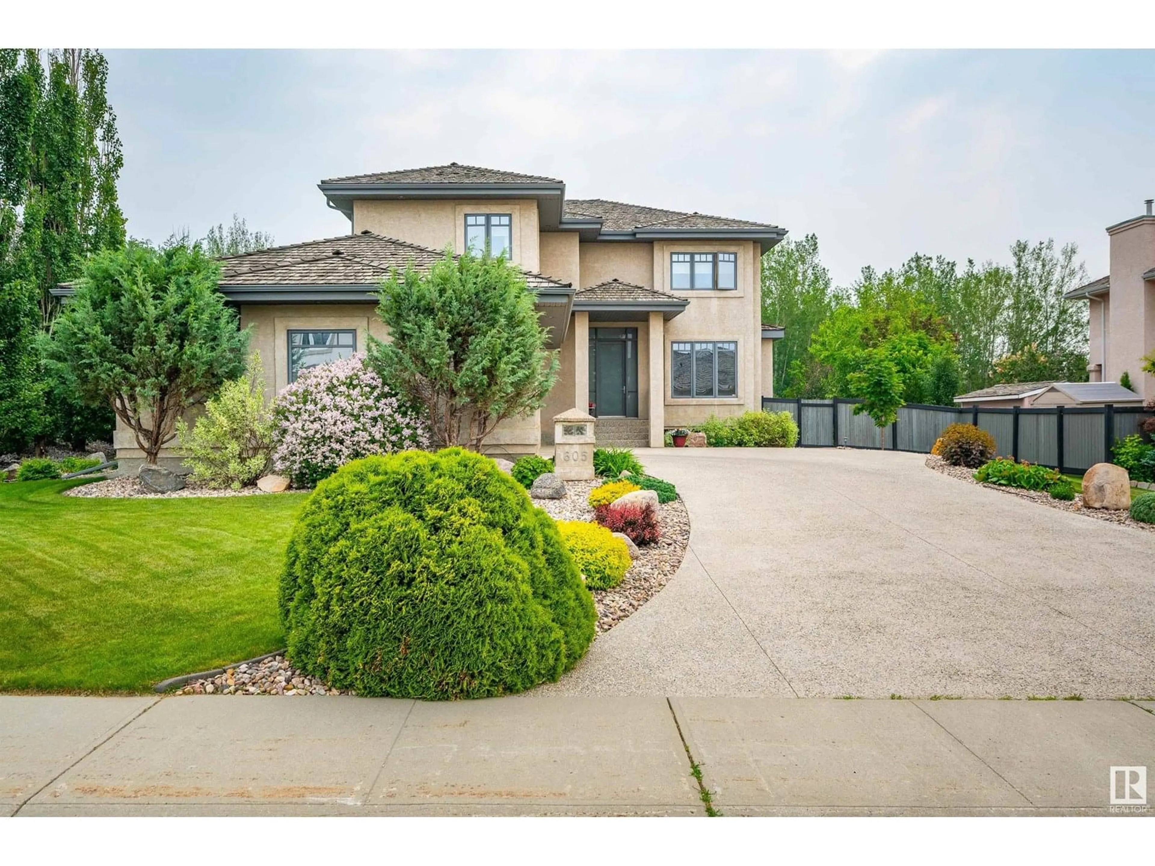 Home with brick exterior material, street for 52304 - 605 RGE ROAD 233, Rural Strathcona County Alberta T8B1C9