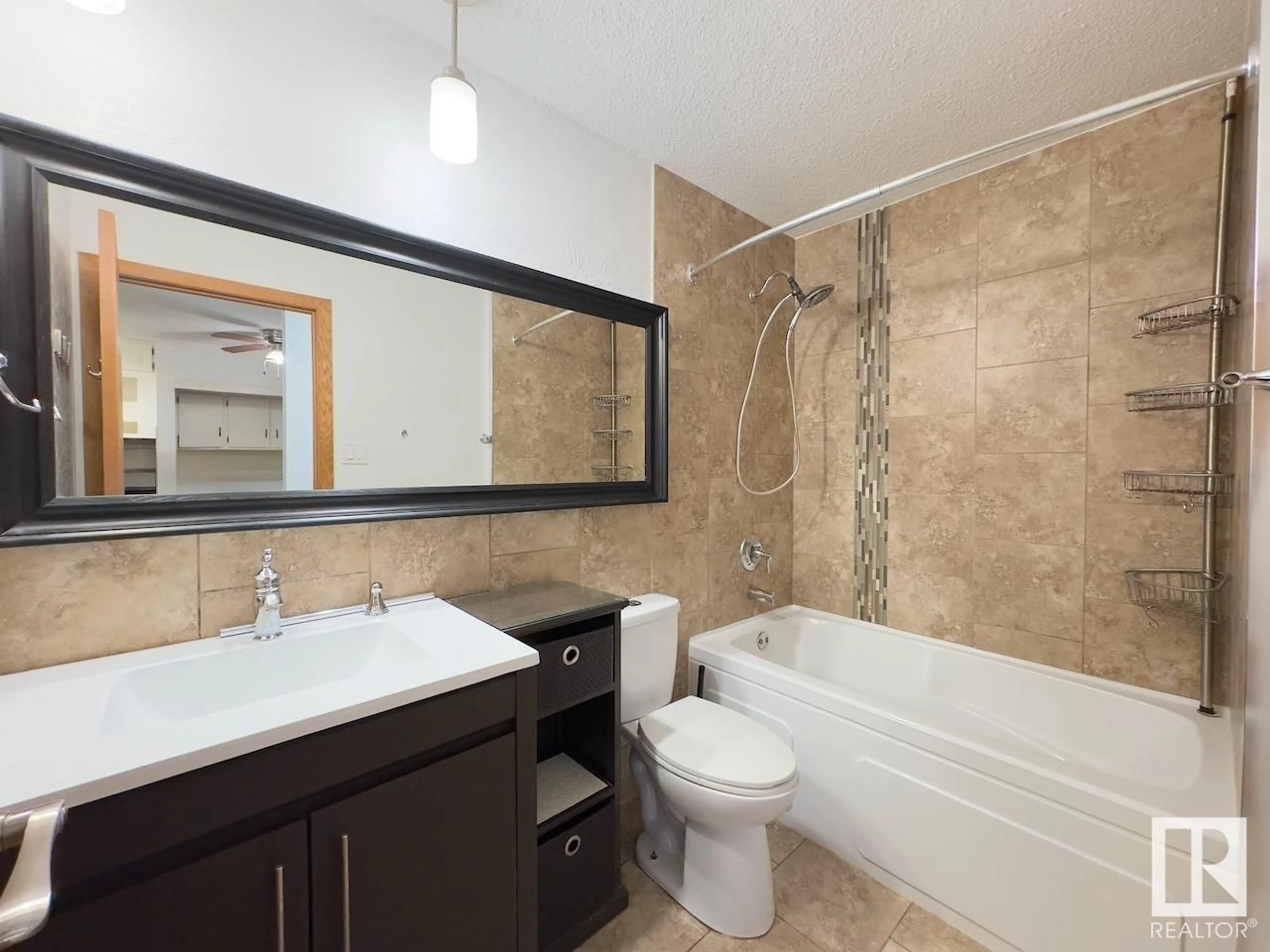 Standard bathroom, ceramic/tile floor for #323 - 2327 119 ST NW, Edmonton Alberta T6J4E2