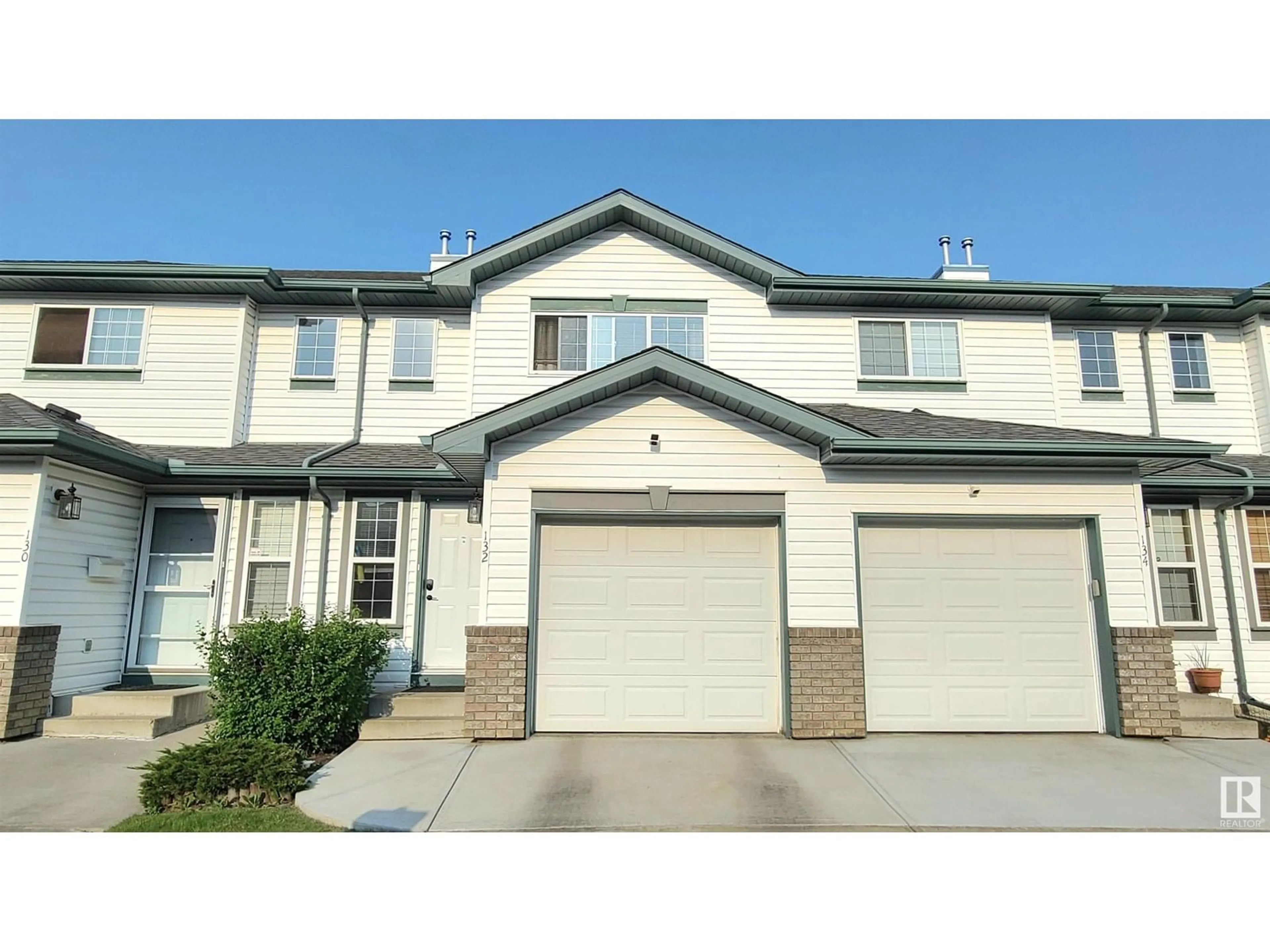Home with vinyl exterior material, street for 132 16823 84 ST NW, Edmonton Alberta T5Z3S4