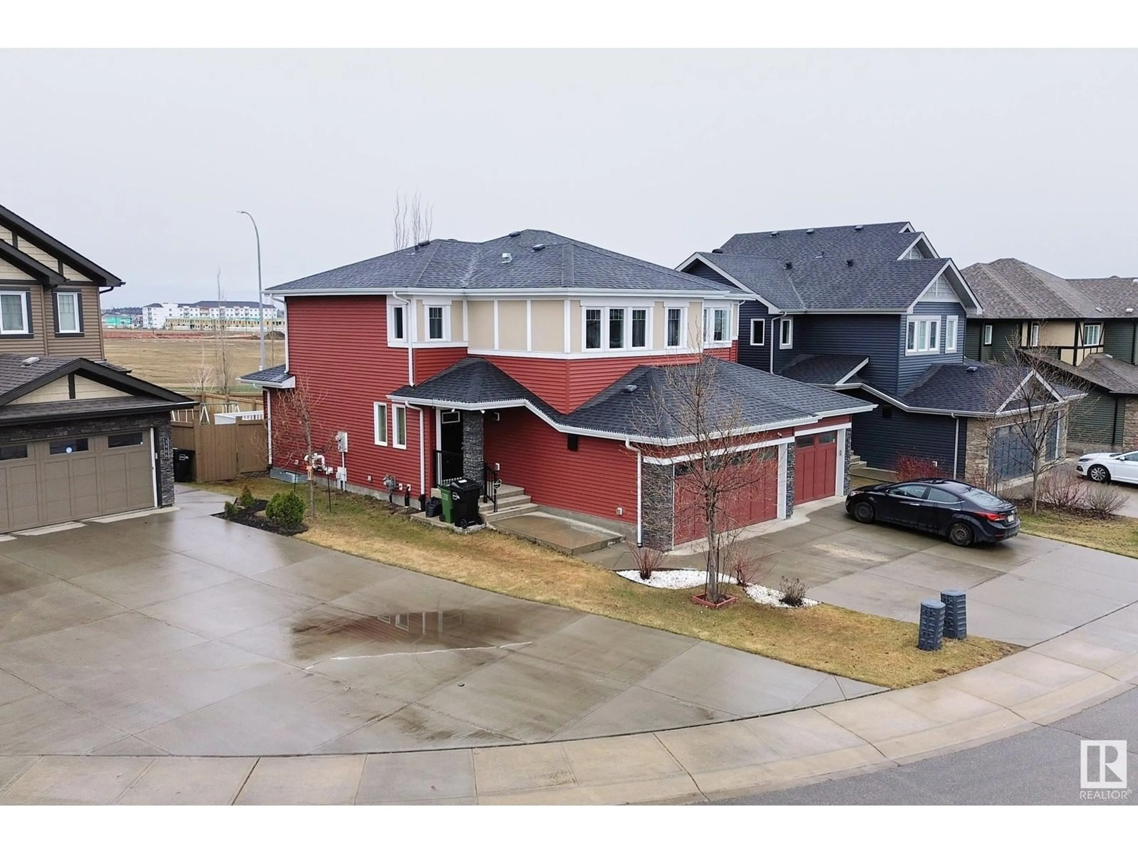 A pic from outside/outdoor area/front of a property/back of a property/a pic from drone, unknown for 3464 WEIDLE WY, Edmonton Alberta T6X1Z4