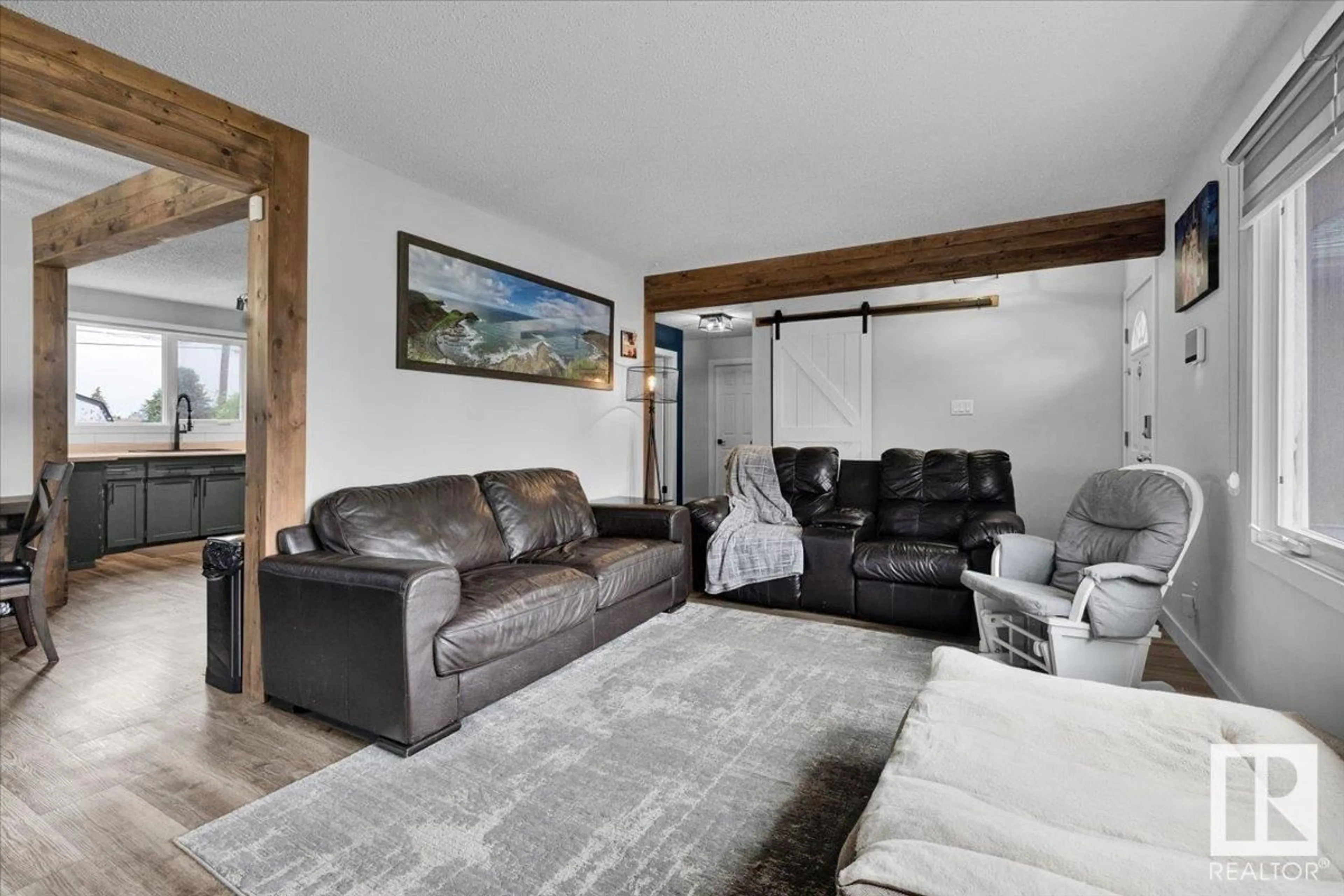 Living room with furniture, unknown for 4524 47 ST, Gibbons Alberta T0A1N0