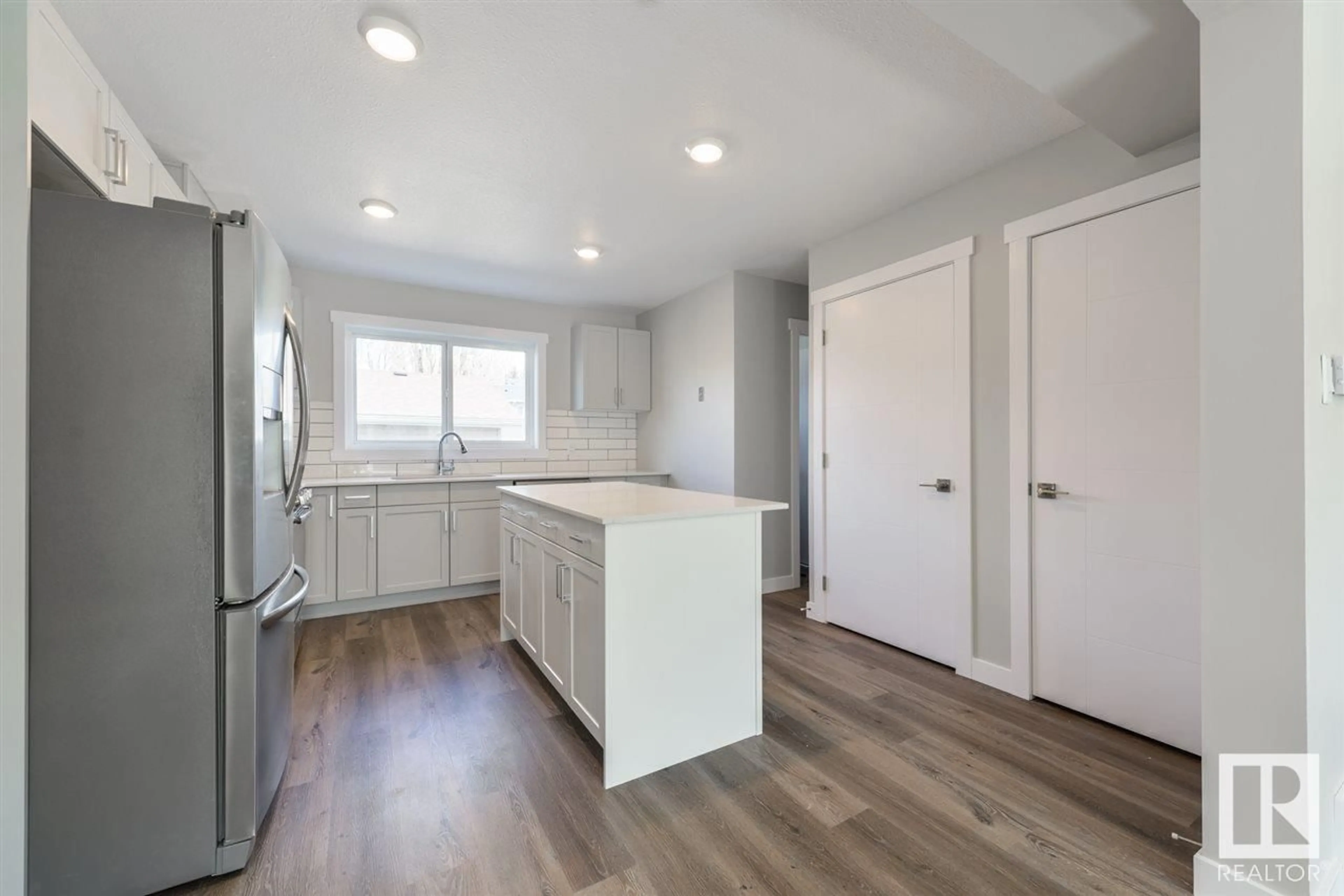Open concept kitchen, unknown for 7940/7942 82 AV, Edmonton Alberta T6C0Y2