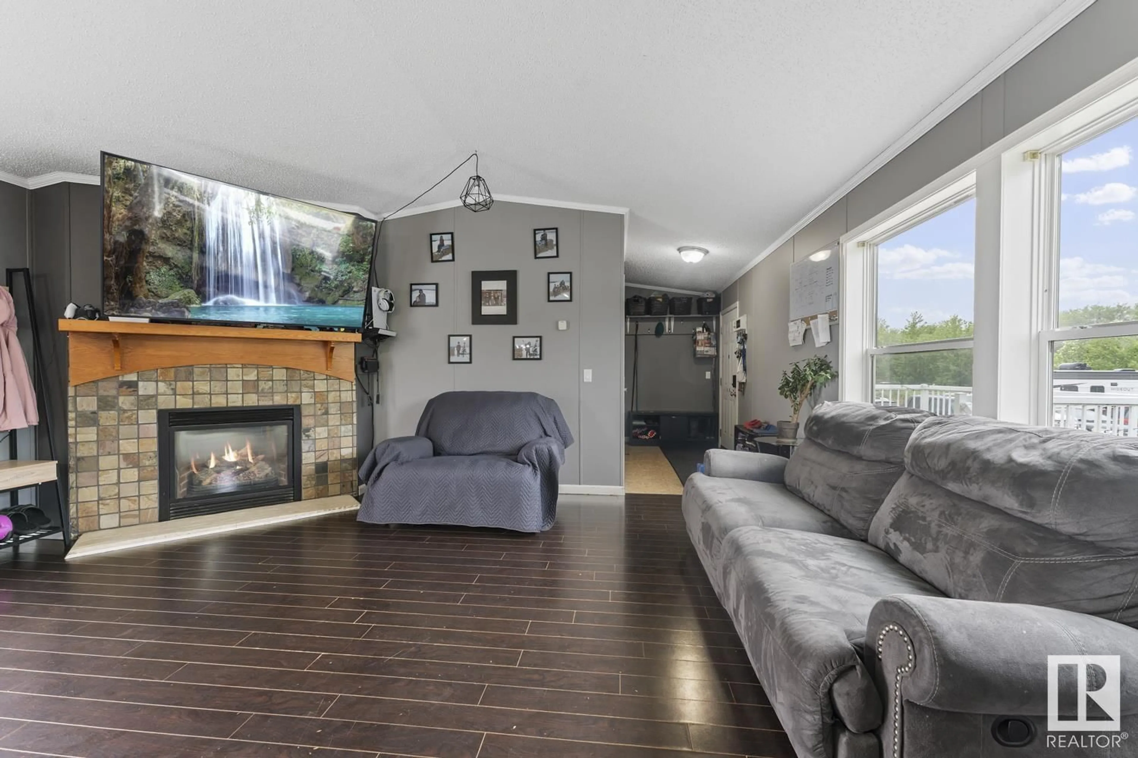 Living room with furniture, unknown for 42025 TOWNSHIP ROAD 614, Rural Bonnyville M.D. Alberta T9M0T0
