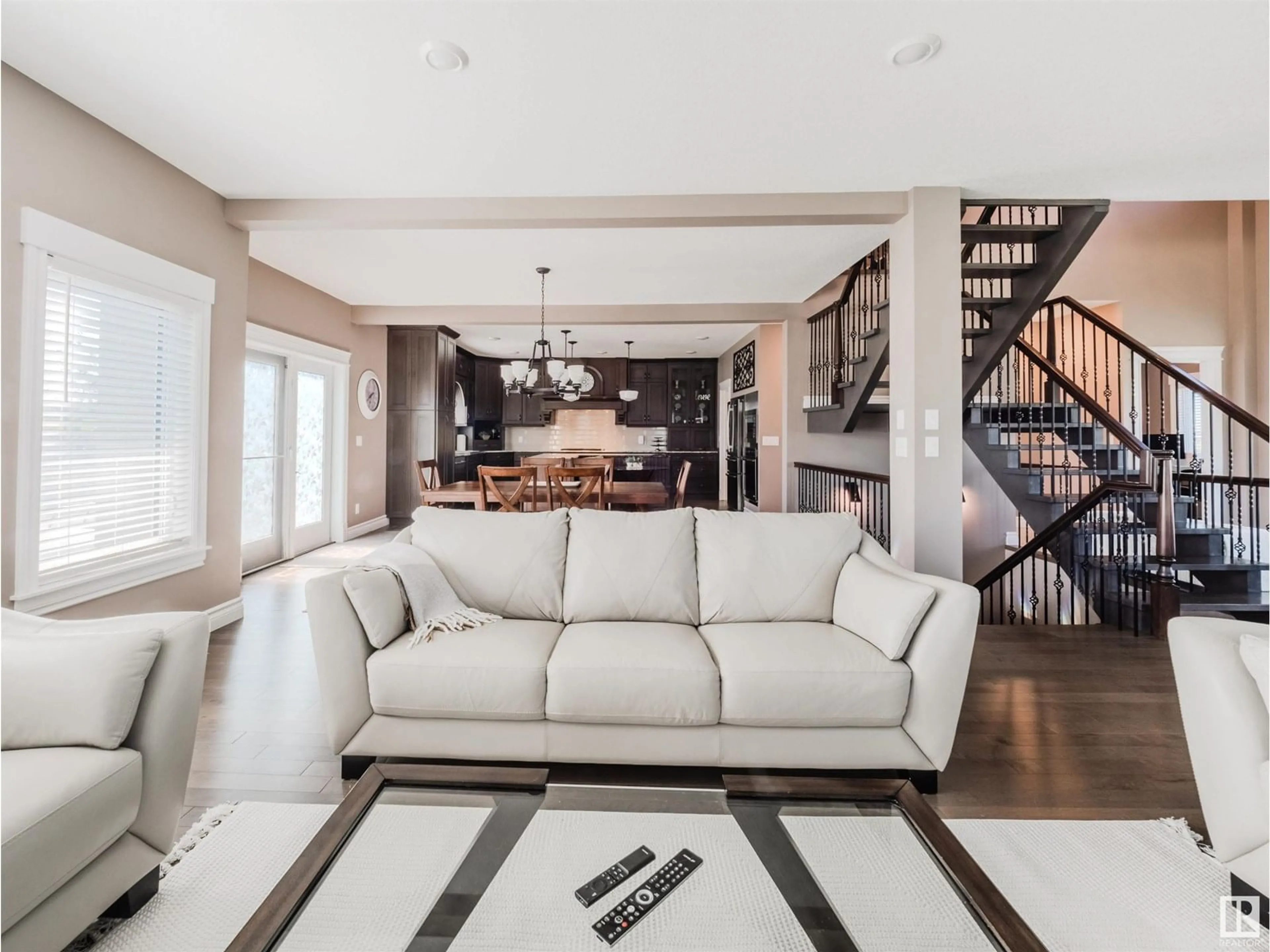 Living room with furniture, unknown for 69 26409 TWP ROAD 532 A, Rural Parkland County Alberta T7X0W7