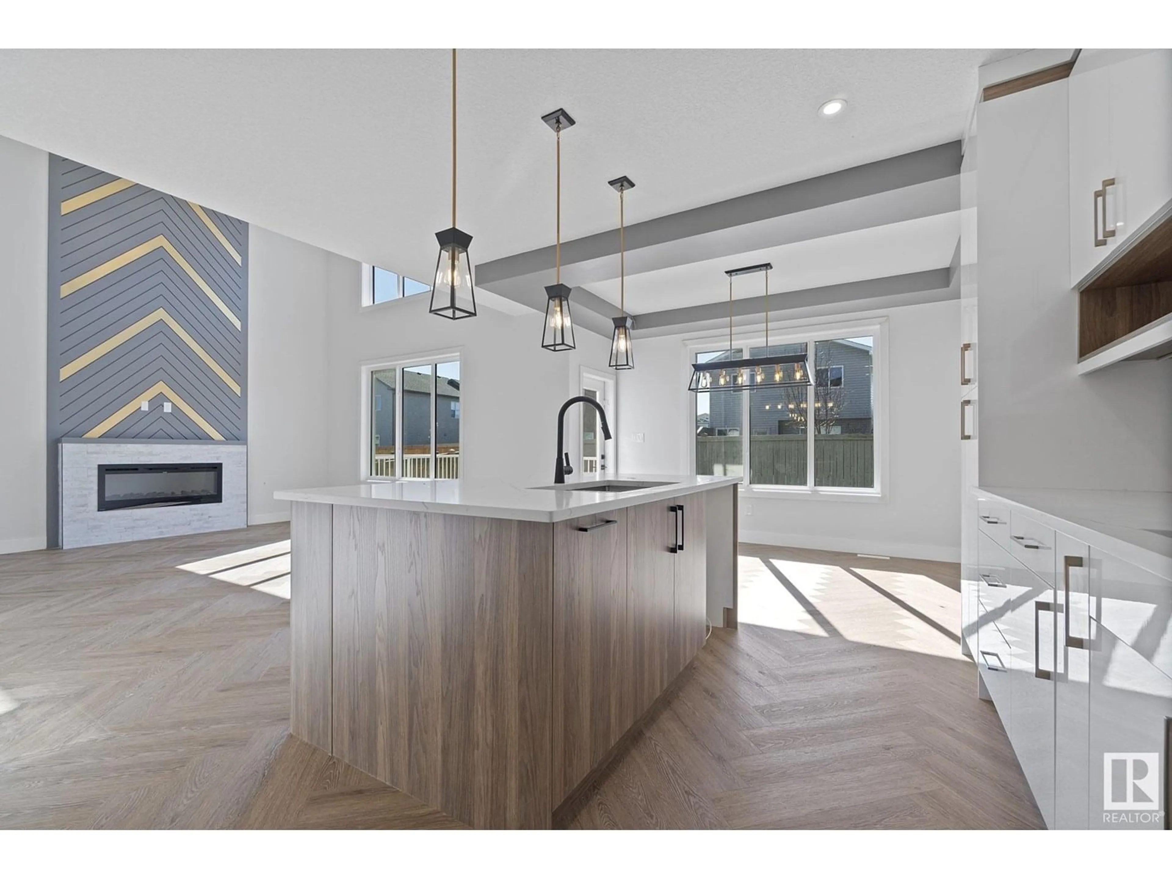 Open concept kitchen, unknown for 57 LILAC BA, Spruce Grove Alberta T7X2H5