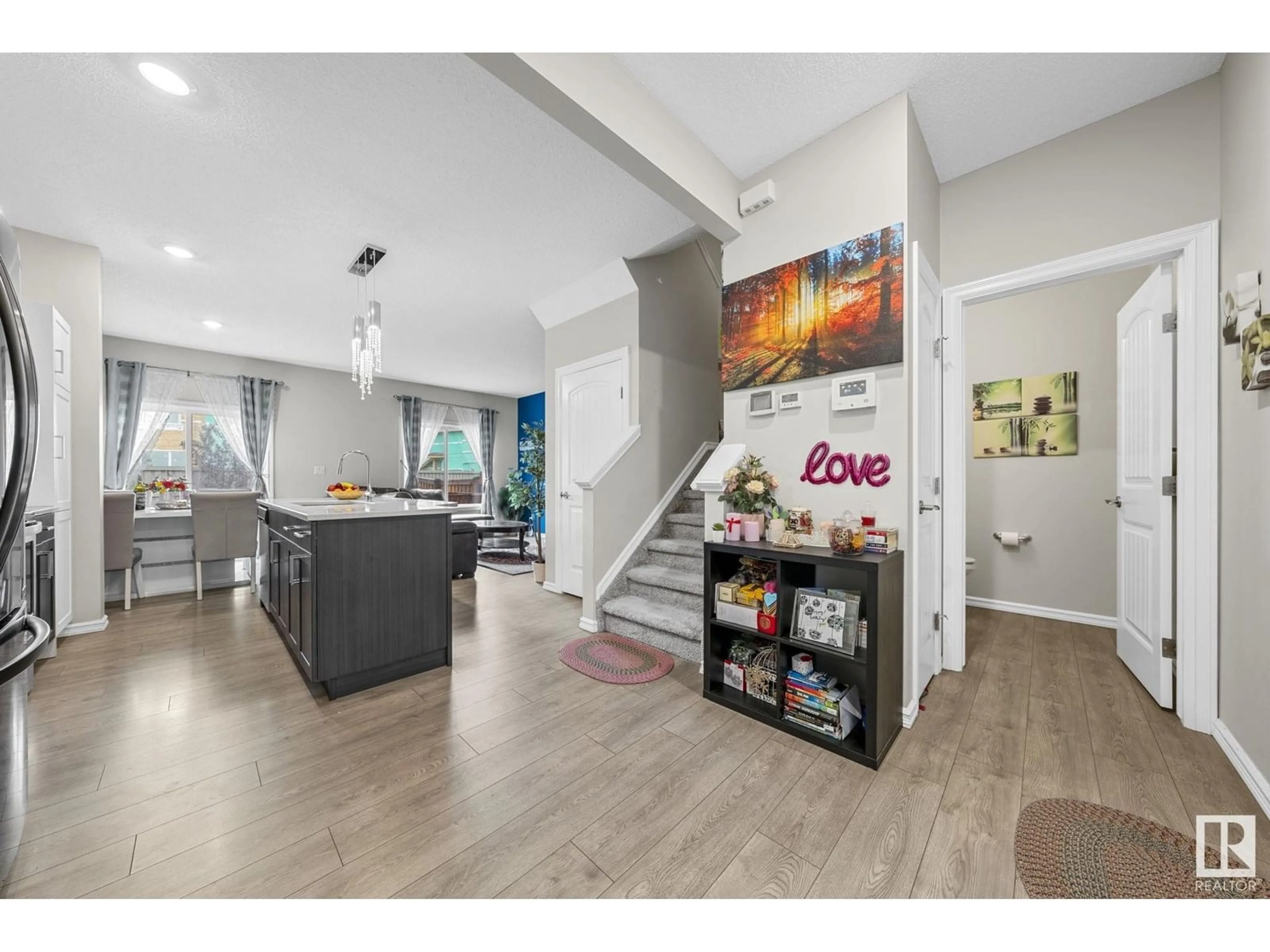 Open concept kitchen, unknown for NW - 8812 223 ST, Edmonton Alberta T5T7H2