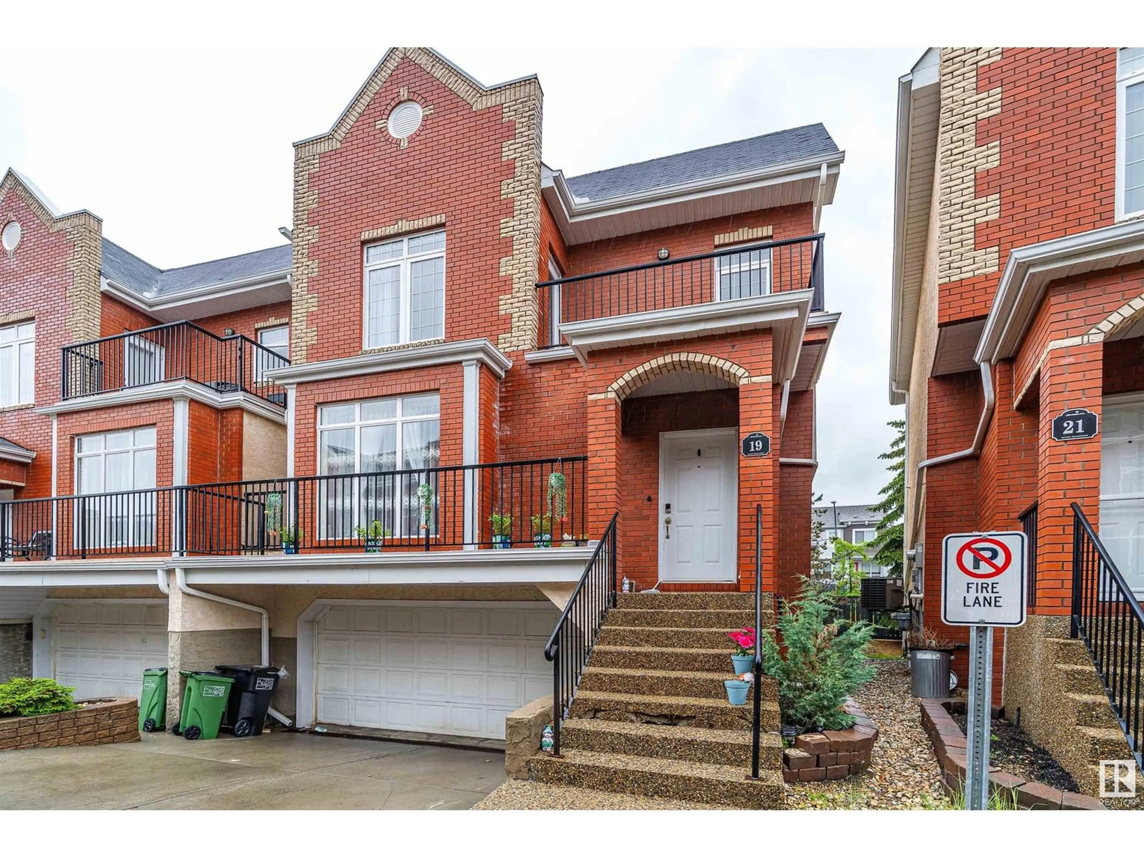 Home with brick exterior material, street for 8403 - 19 164 AV, Edmonton Alberta T5Z3Y2