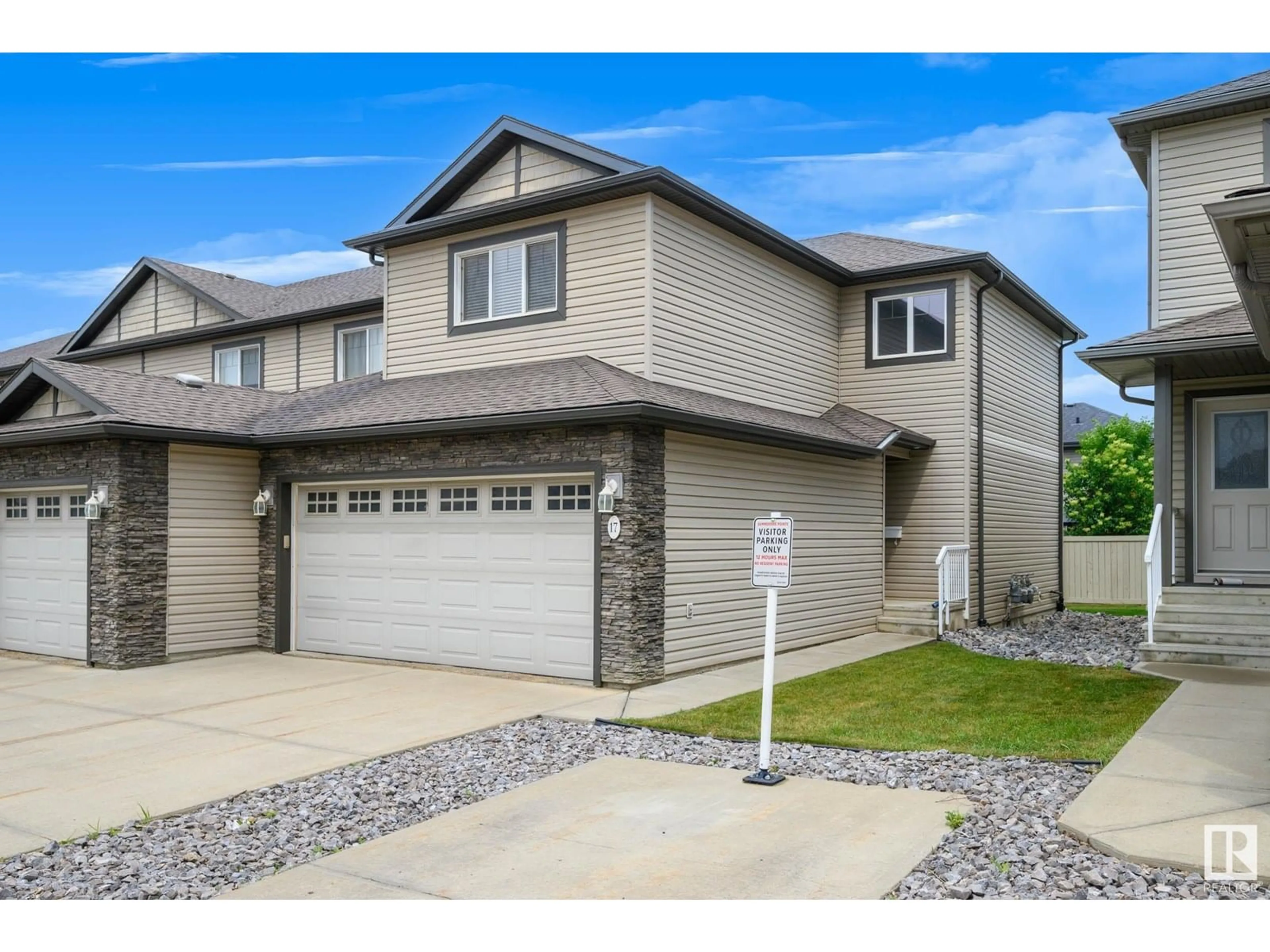 Home with vinyl exterior material, street for #17 - 2005 70 ST, Edmonton Alberta T6X0T9