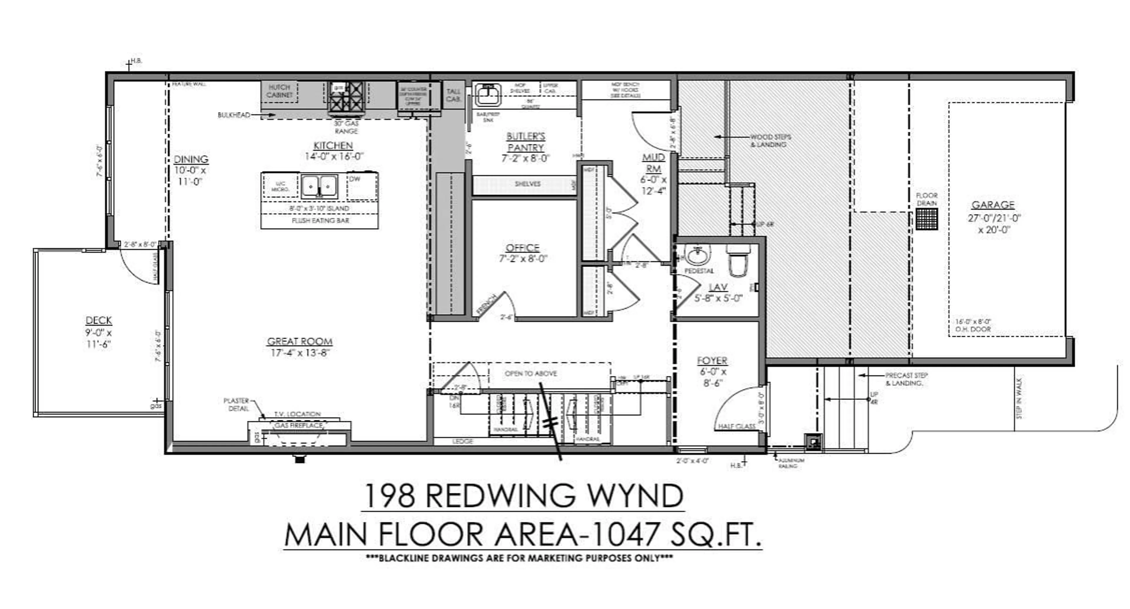 Floor plan for 198 REDWING WD, St. Albert Alberta T8N7X4