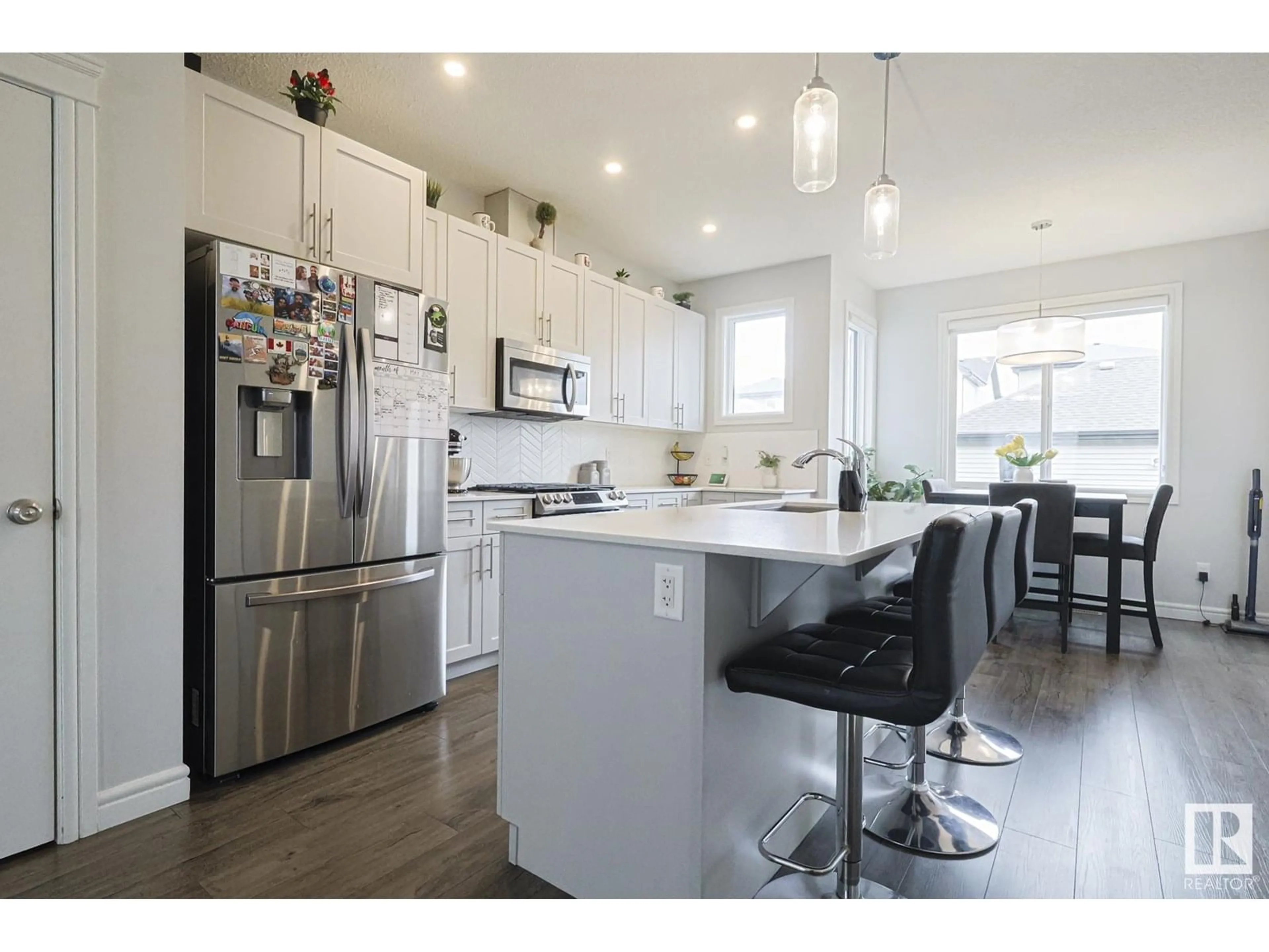 Open concept kitchen, unknown for 5020 22 AV, Edmonton Alberta T6X2H7
