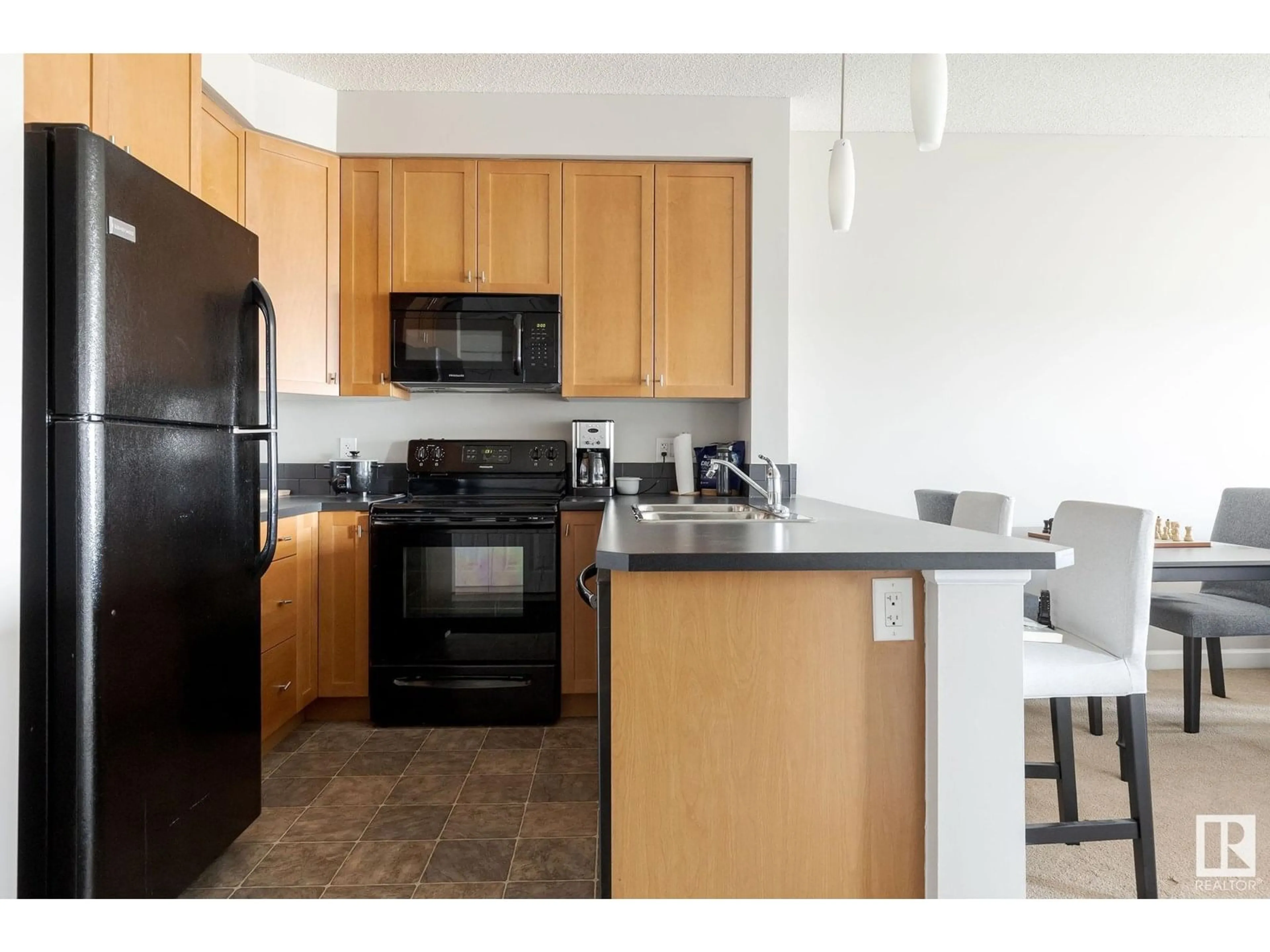 Standard kitchen, unknown for #409 - 3715 WHITELAW LN, Edmonton Alberta T6W2C3
