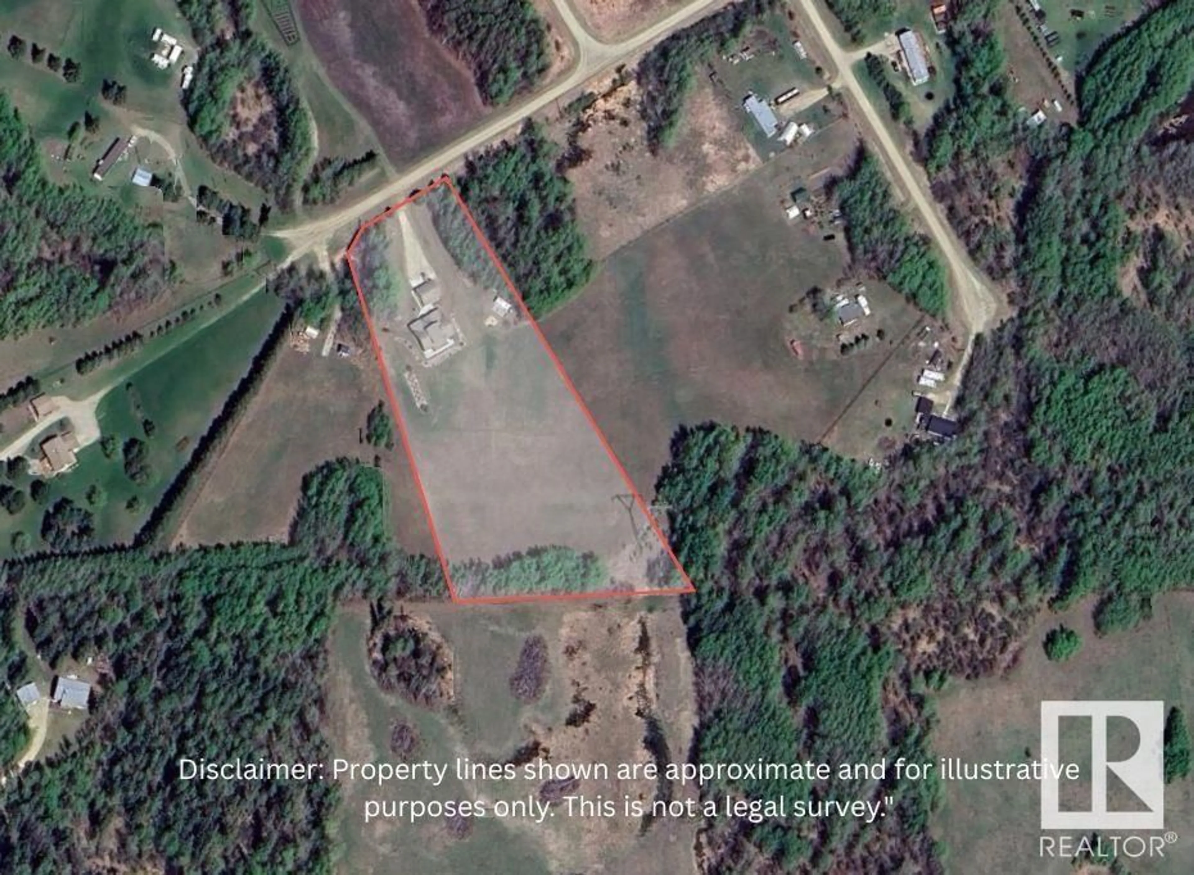 A pic from outside/outdoor area/front of a property/back of a property/a pic from drone, building for 4021 - 27 TWP ROAD 540, Rural Lac Ste. Anne County Alberta T0E0A1