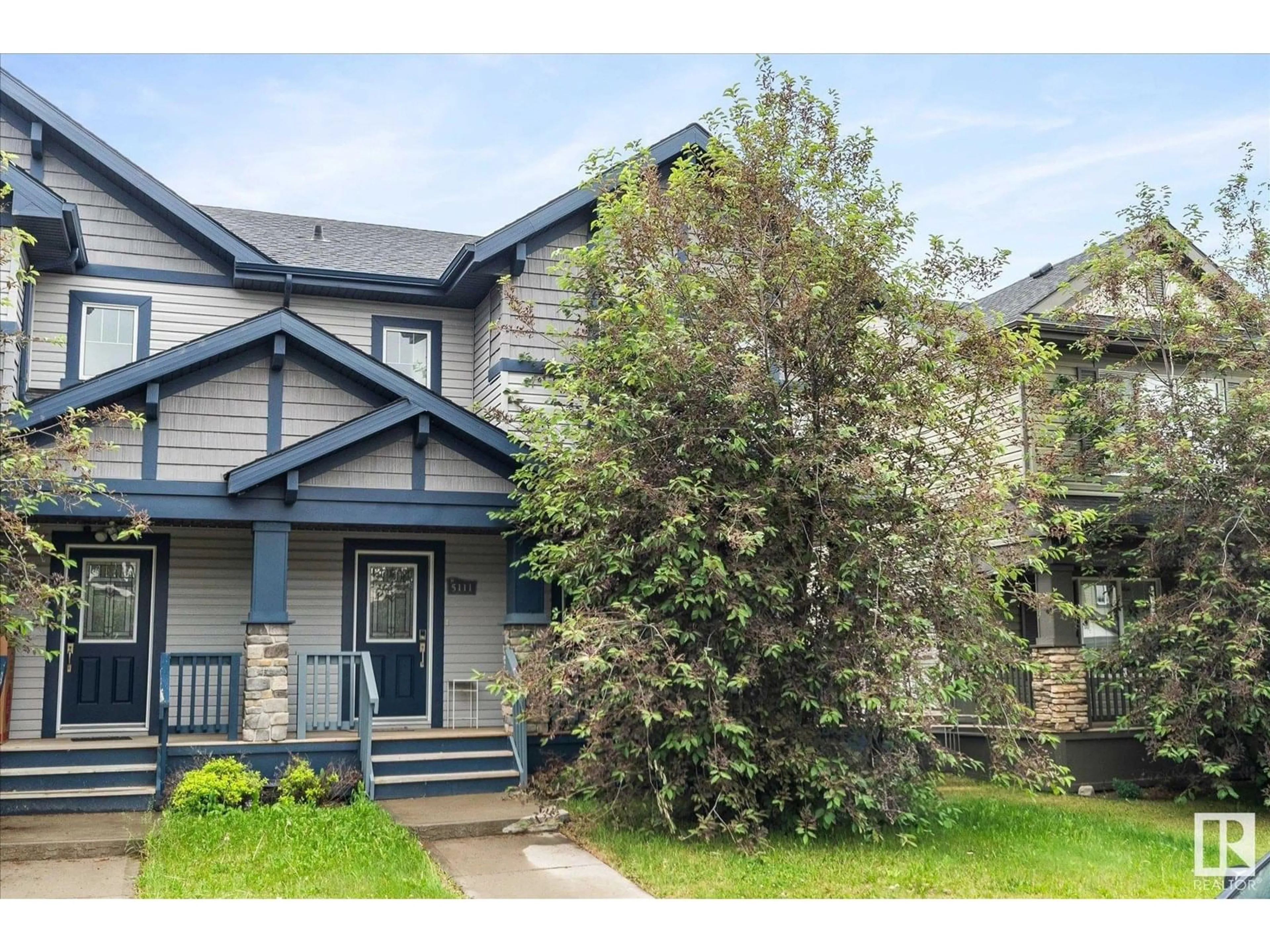 Home with vinyl exterior material, street for 5111 GODSON CL, Edmonton Alberta T5T4P7