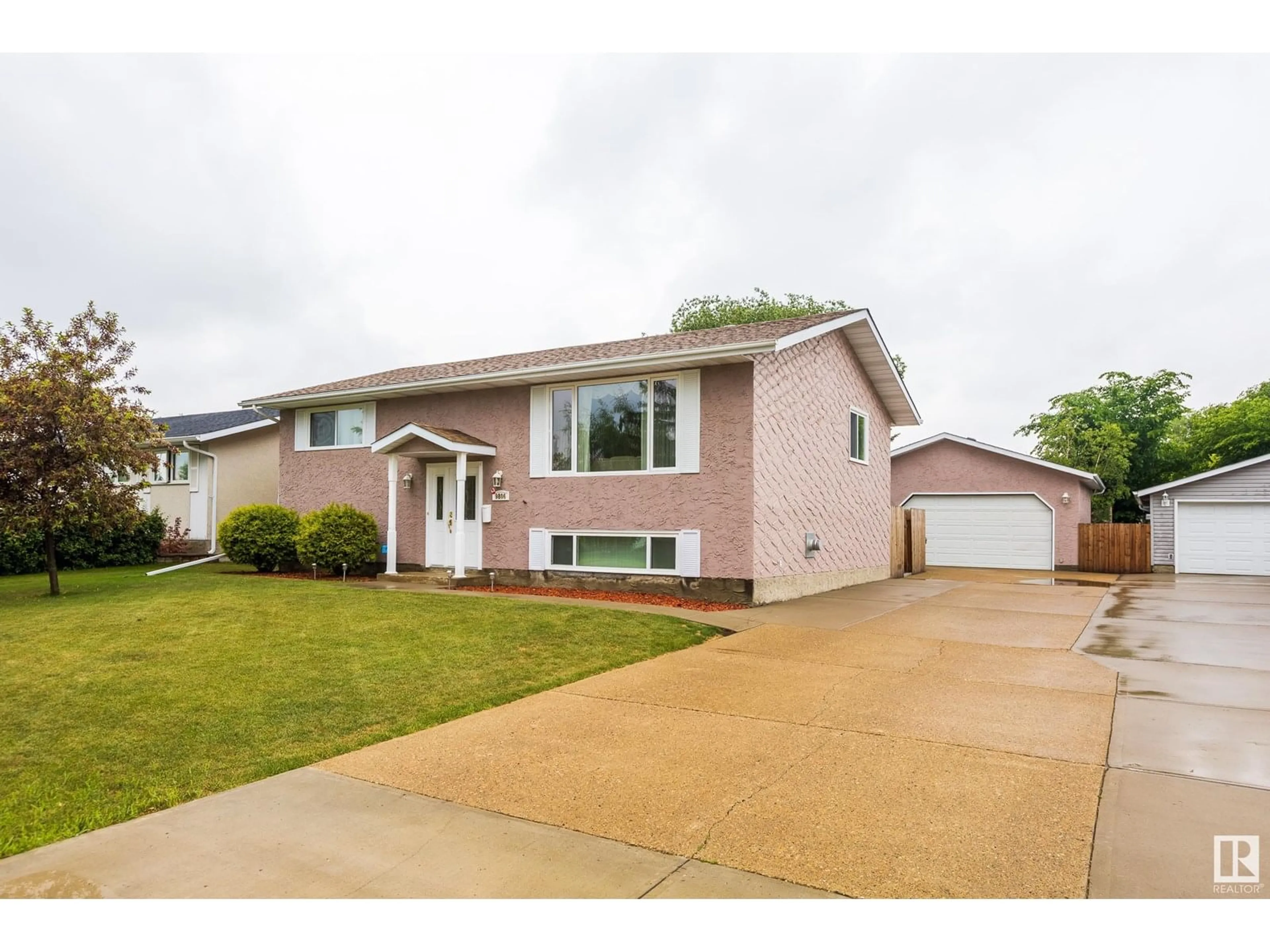 Home with brick exterior material, street for 9806 98 ST, Morinville Alberta T8R1G8