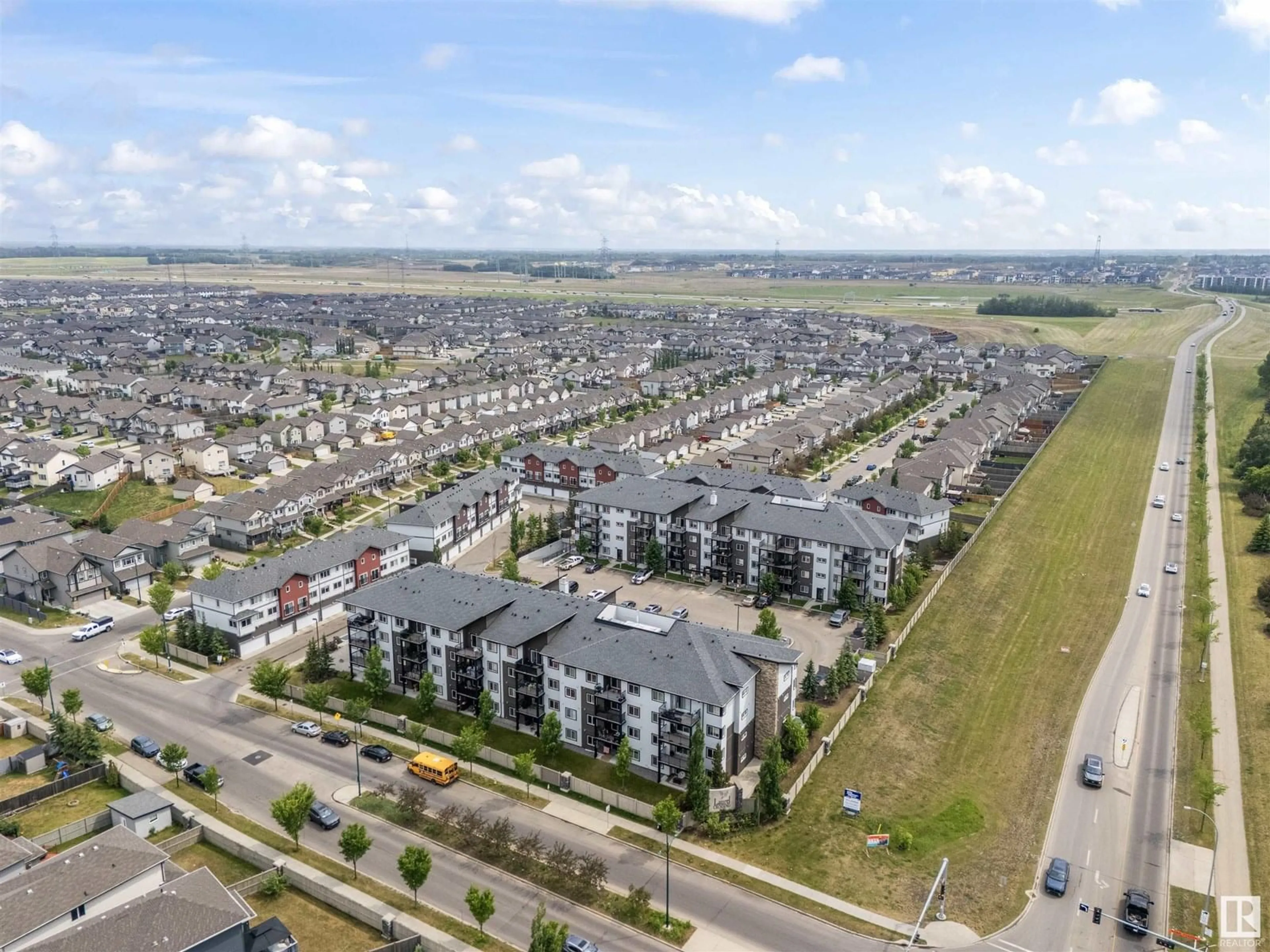 A pic from outside/outdoor area/front of a property/back of a property/a pic from drone, unknown for #206 - 3353 16A AV, Edmonton Alberta T6T0V4