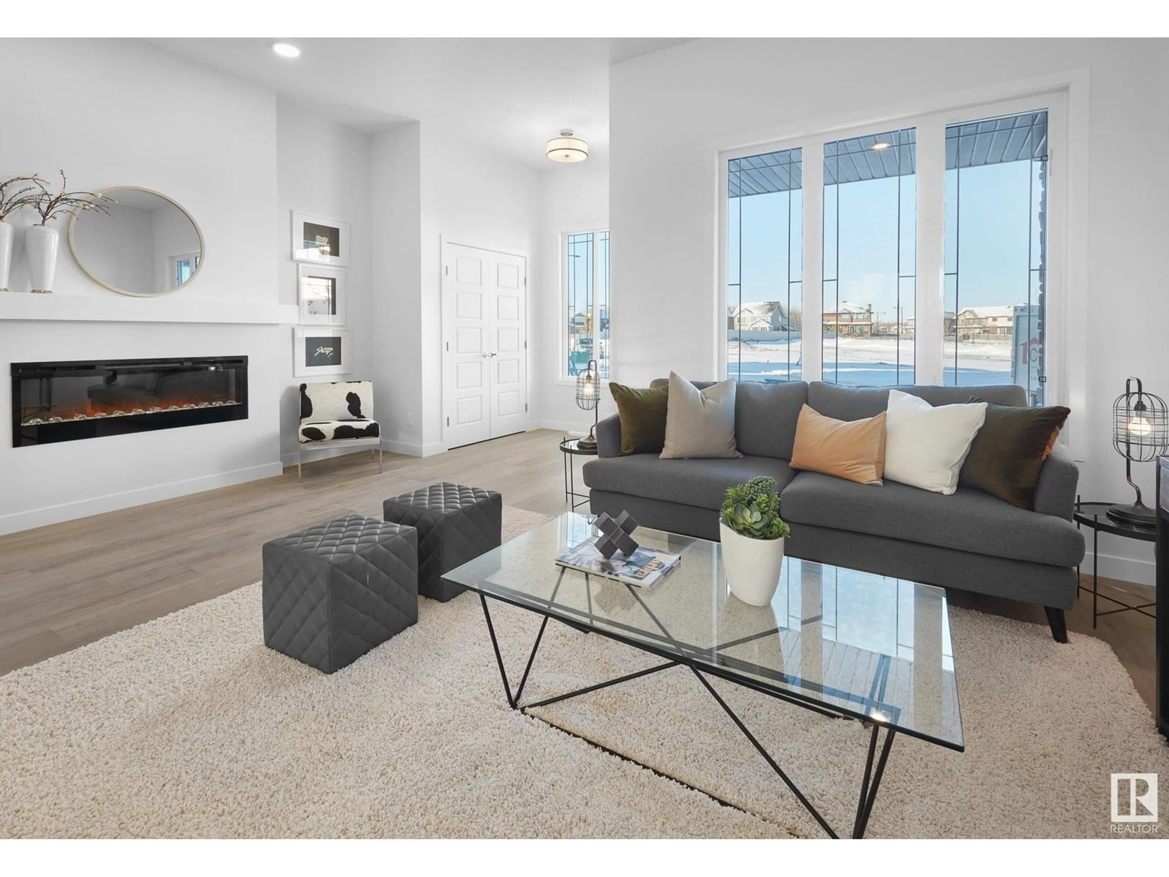 Living room with furniture, unknown for 1306 PODERSKY WD, Edmonton Alberta T6W5E4