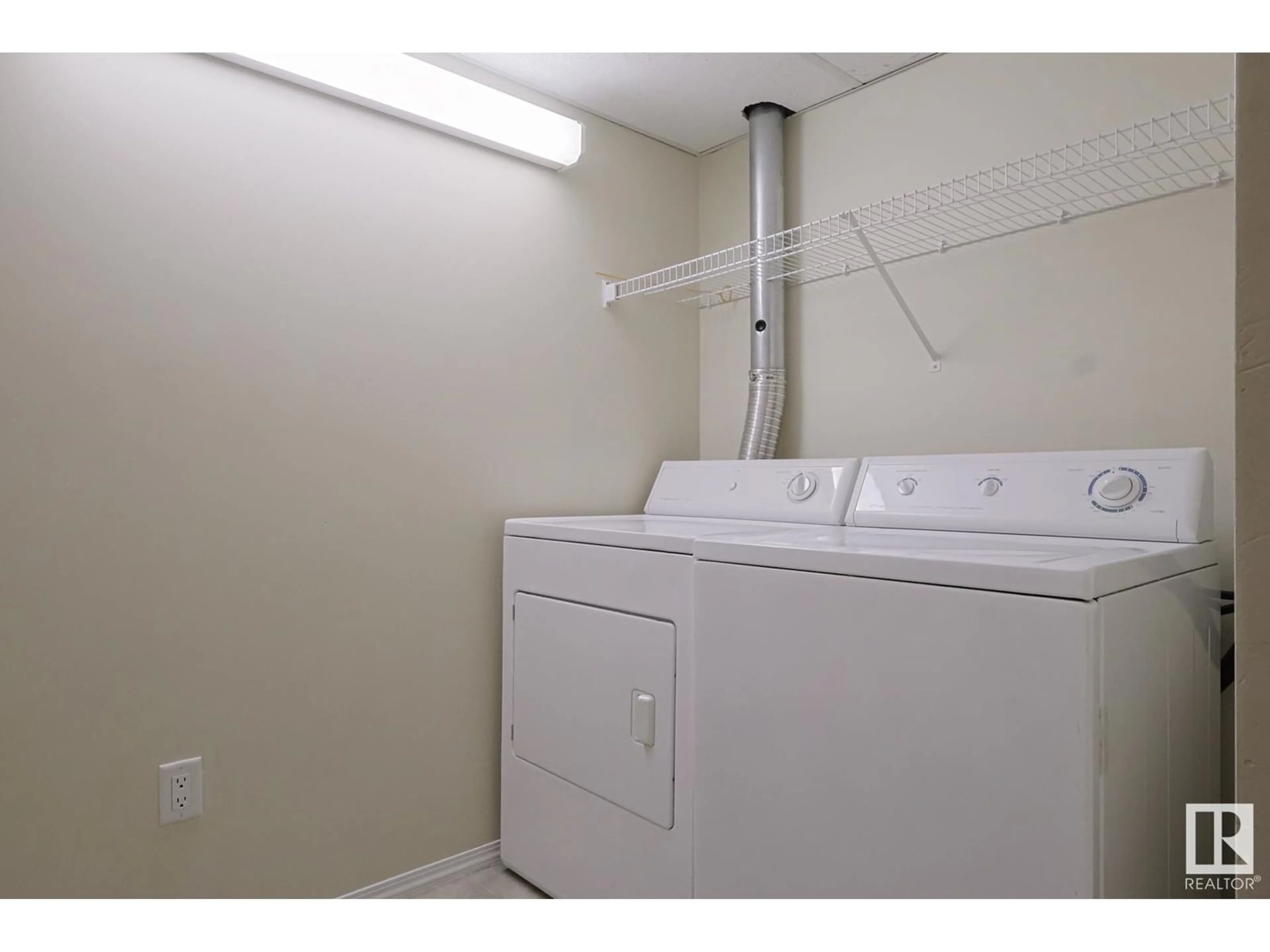 Laundry room for #409 - 261 YOUVILLE DR, Edmonton Alberta T6L7H3
