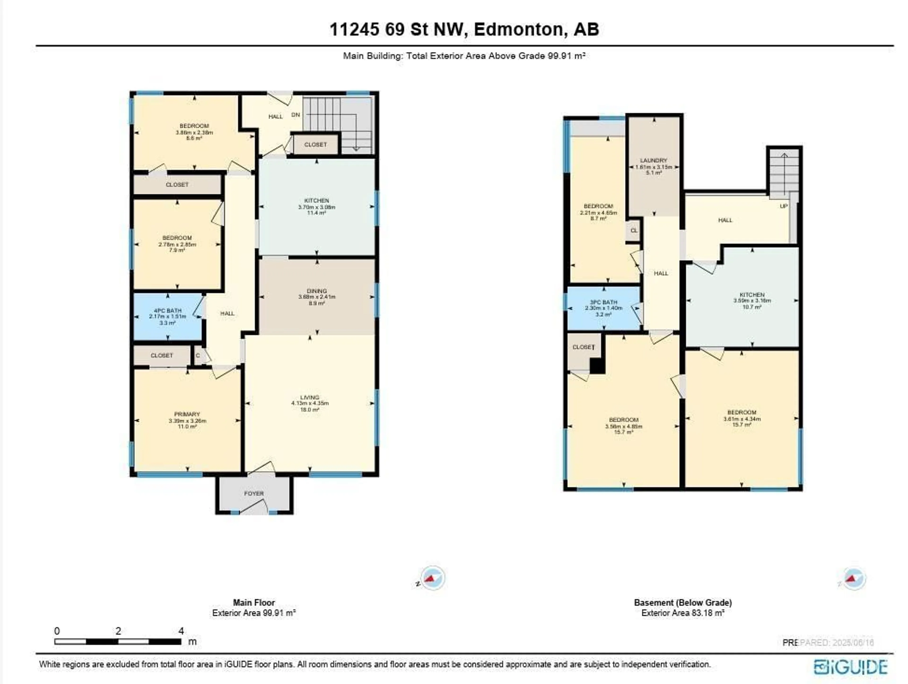 Floor plan for NW - 11245 69 ST, Edmonton Alberta T5B1R6