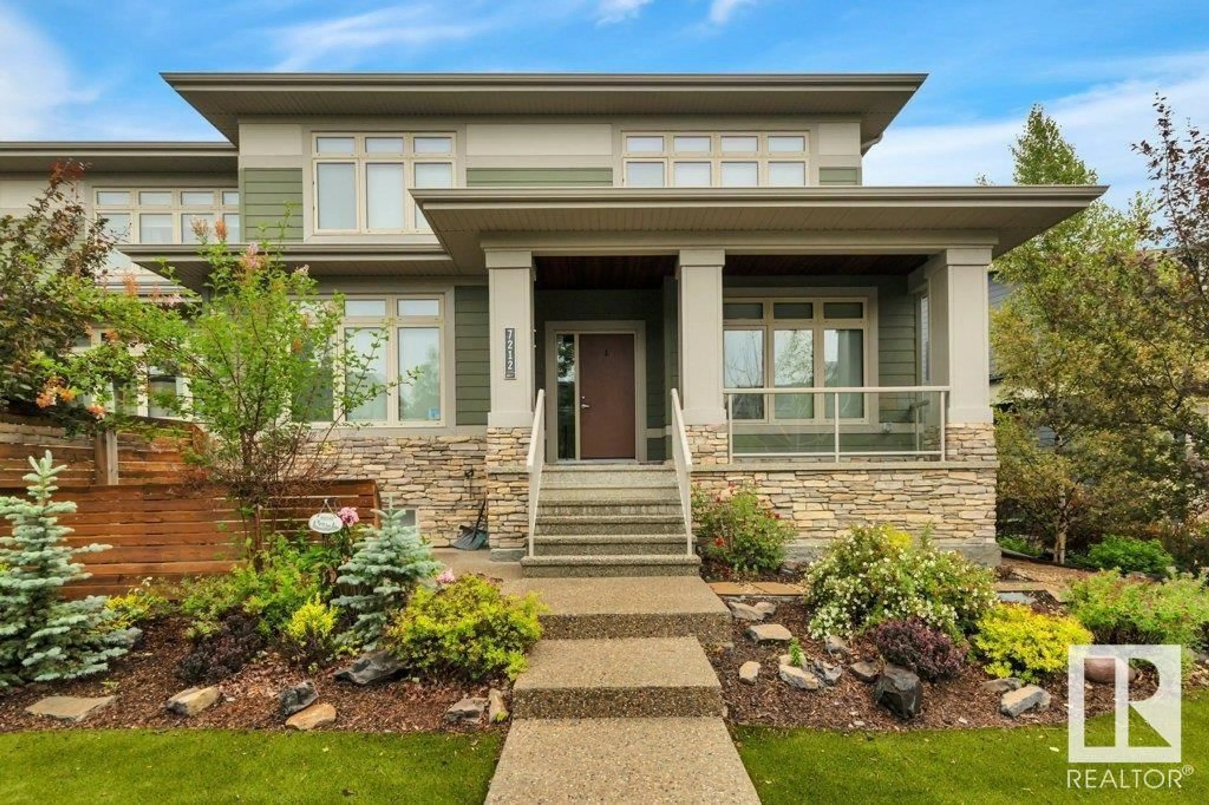 Home with brick exterior material, street for 7212 MAY RD, Edmonton Alberta T6R0V9