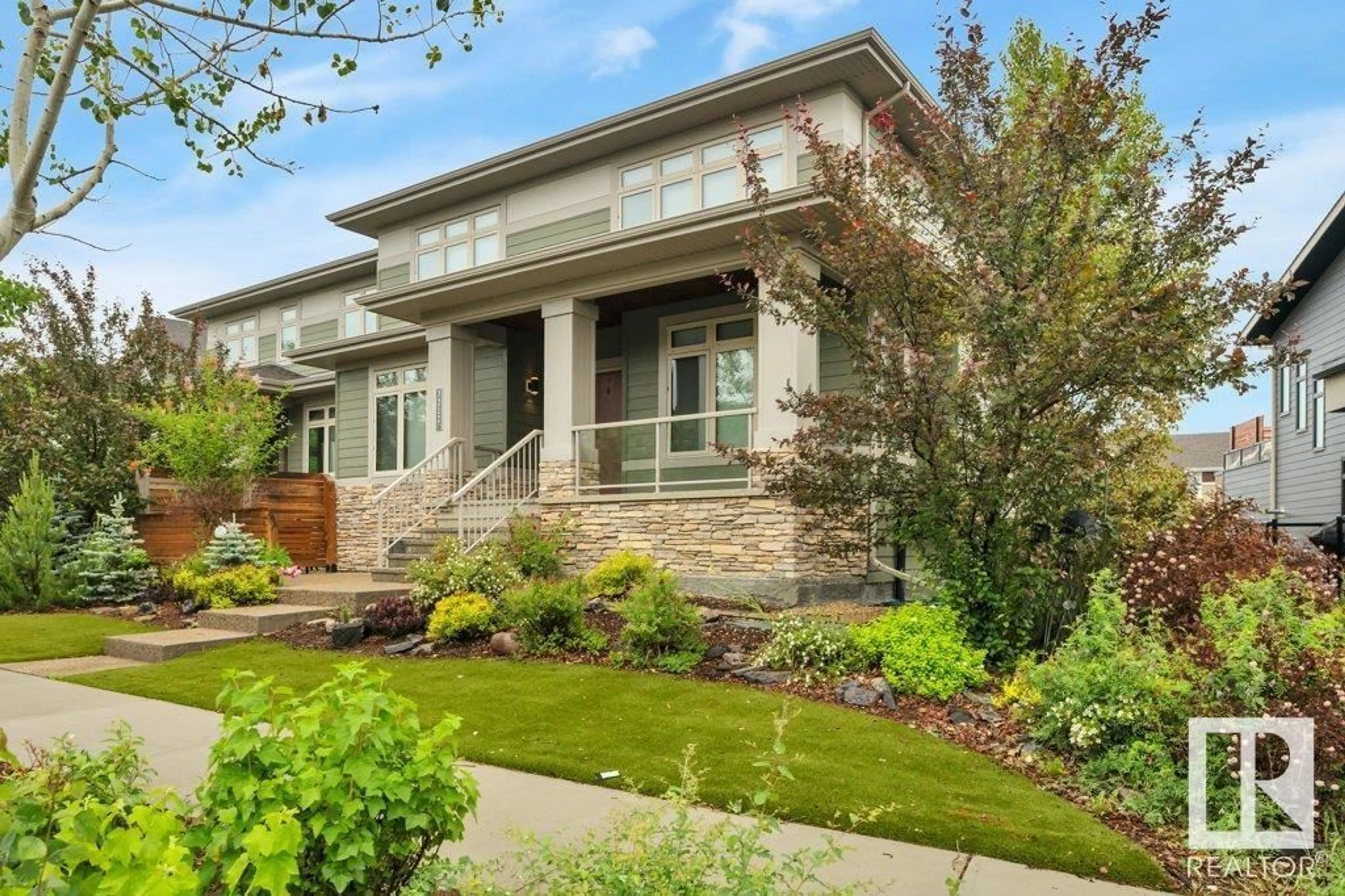 Home with brick exterior material, street for 7212 MAY RD, Edmonton Alberta T6R0V9