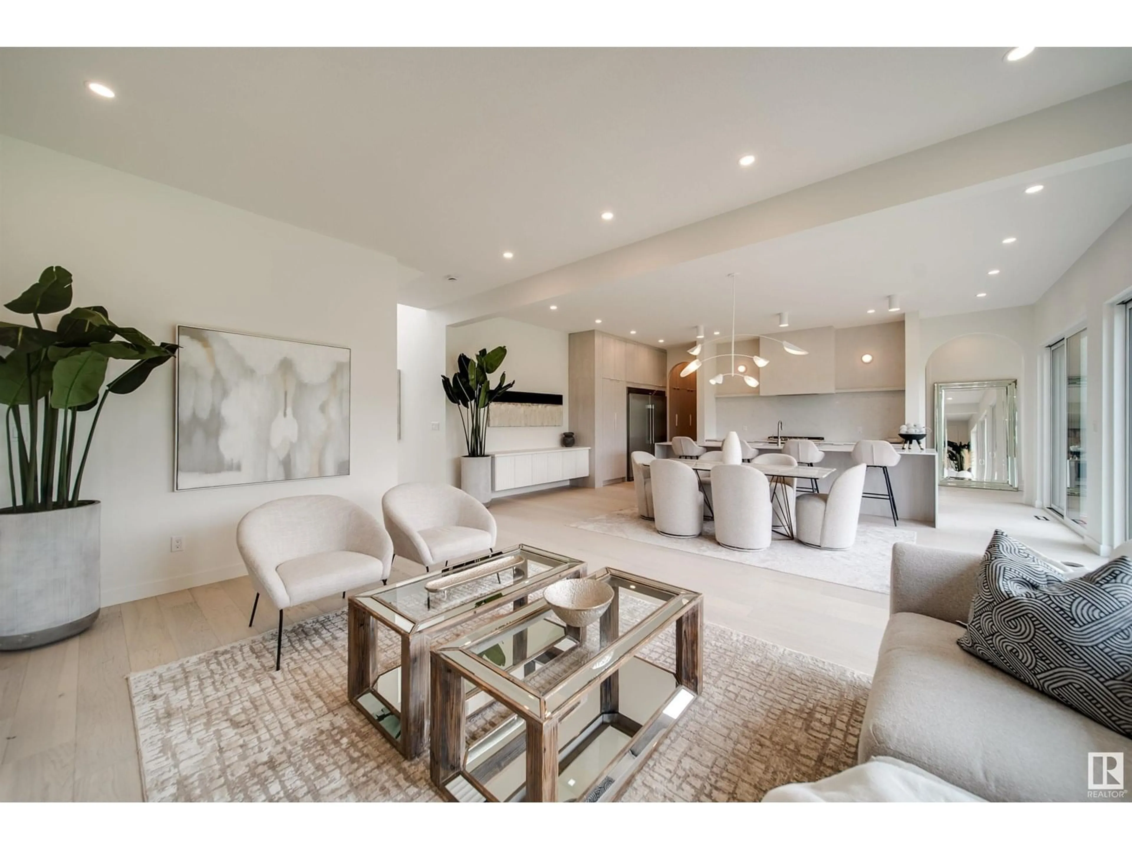 Living room with furniture, unknown for #6 - 6090 CRAWFORD DR, Edmonton Alberta T6W1A6