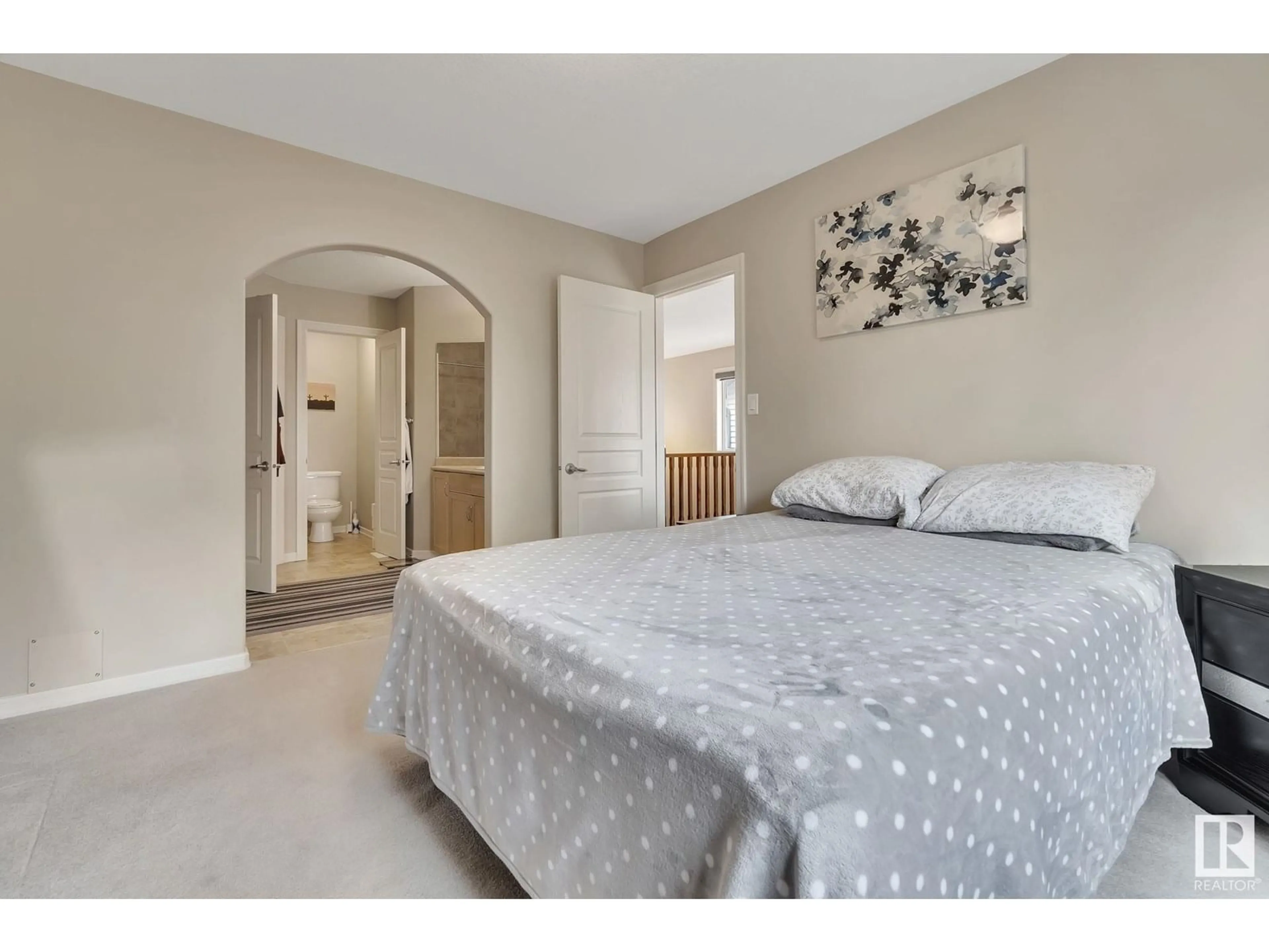 Bedroom with bed, unknown for 6948 19A AV, Edmonton Alberta T6X0L7