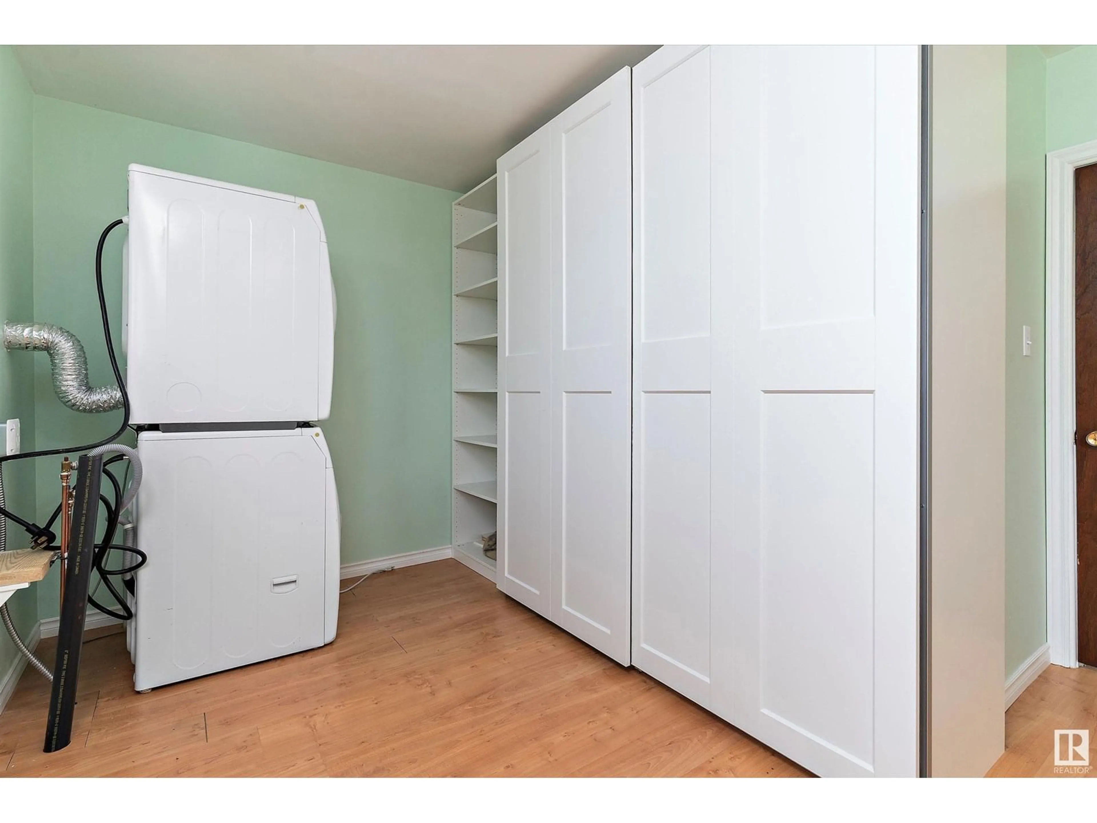 Storage room or clothes room or walk-in closet for 11304 136 AV, Edmonton Alberta T5E1X1