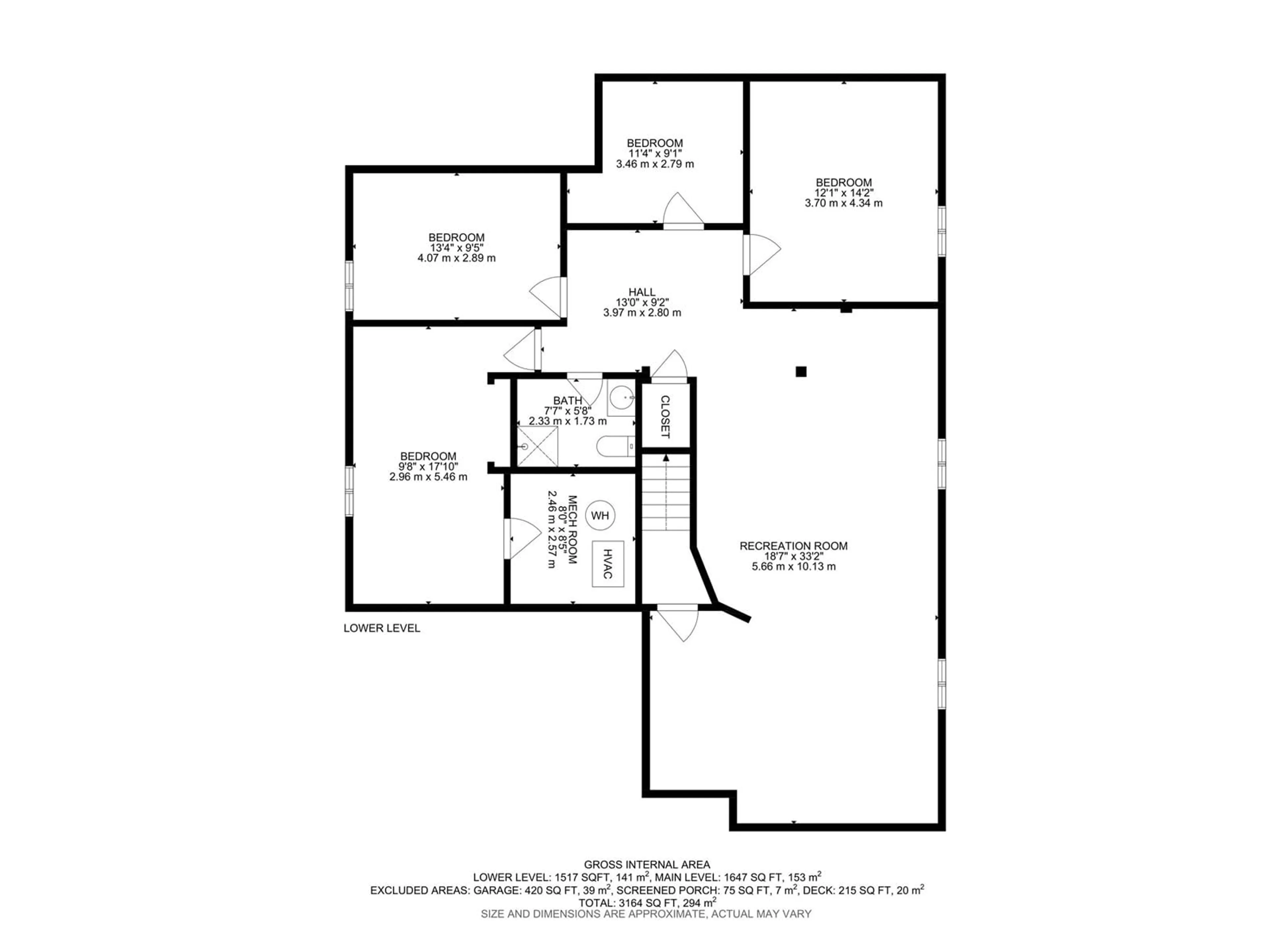 Floor plan for 18008 61 AV, Edmonton Alberta T6M1T2