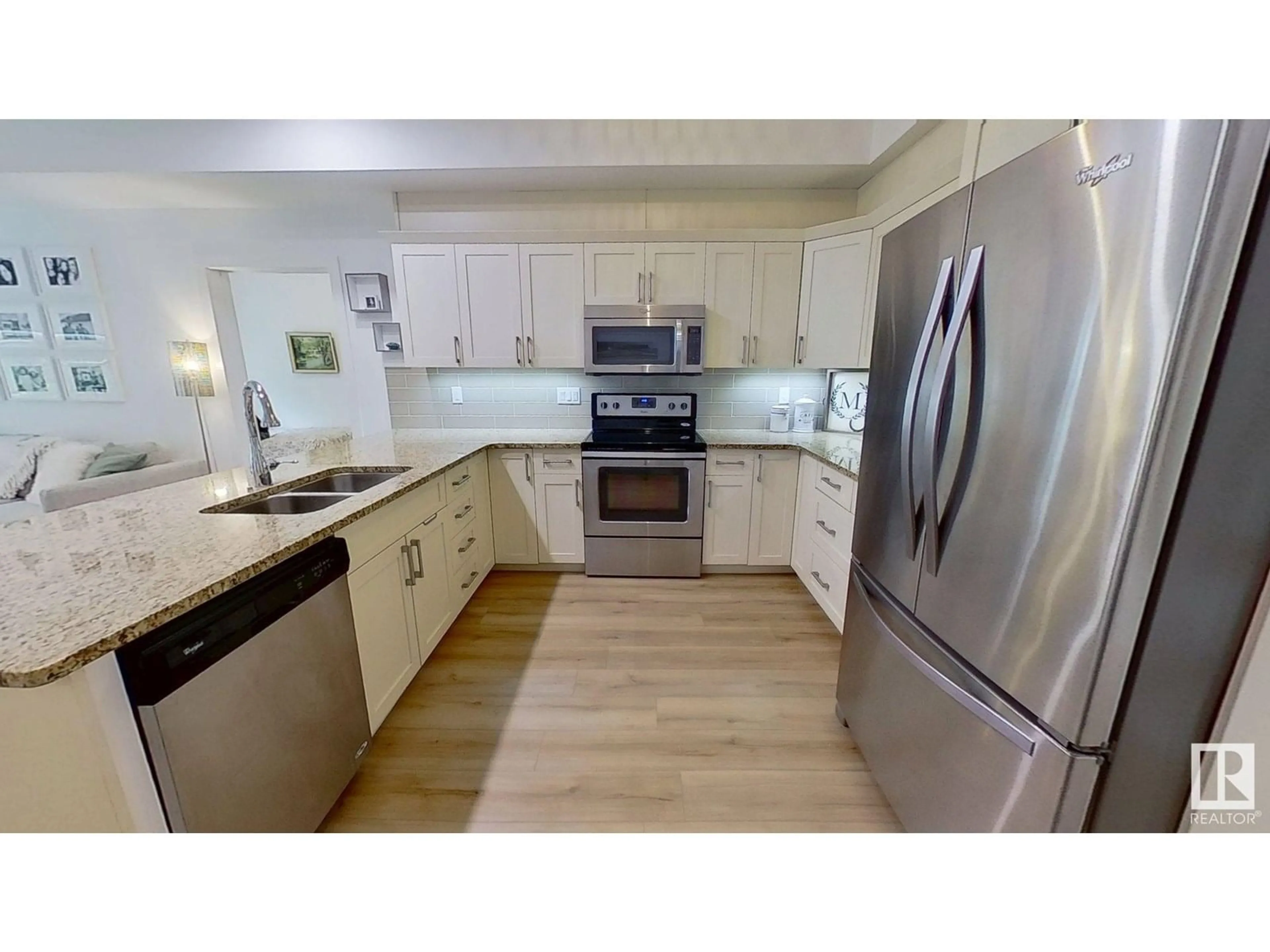 Open concept kitchen, unknown for #107 - 111 FESTIVAL WY, Sherwood Park Alberta T8H0G6