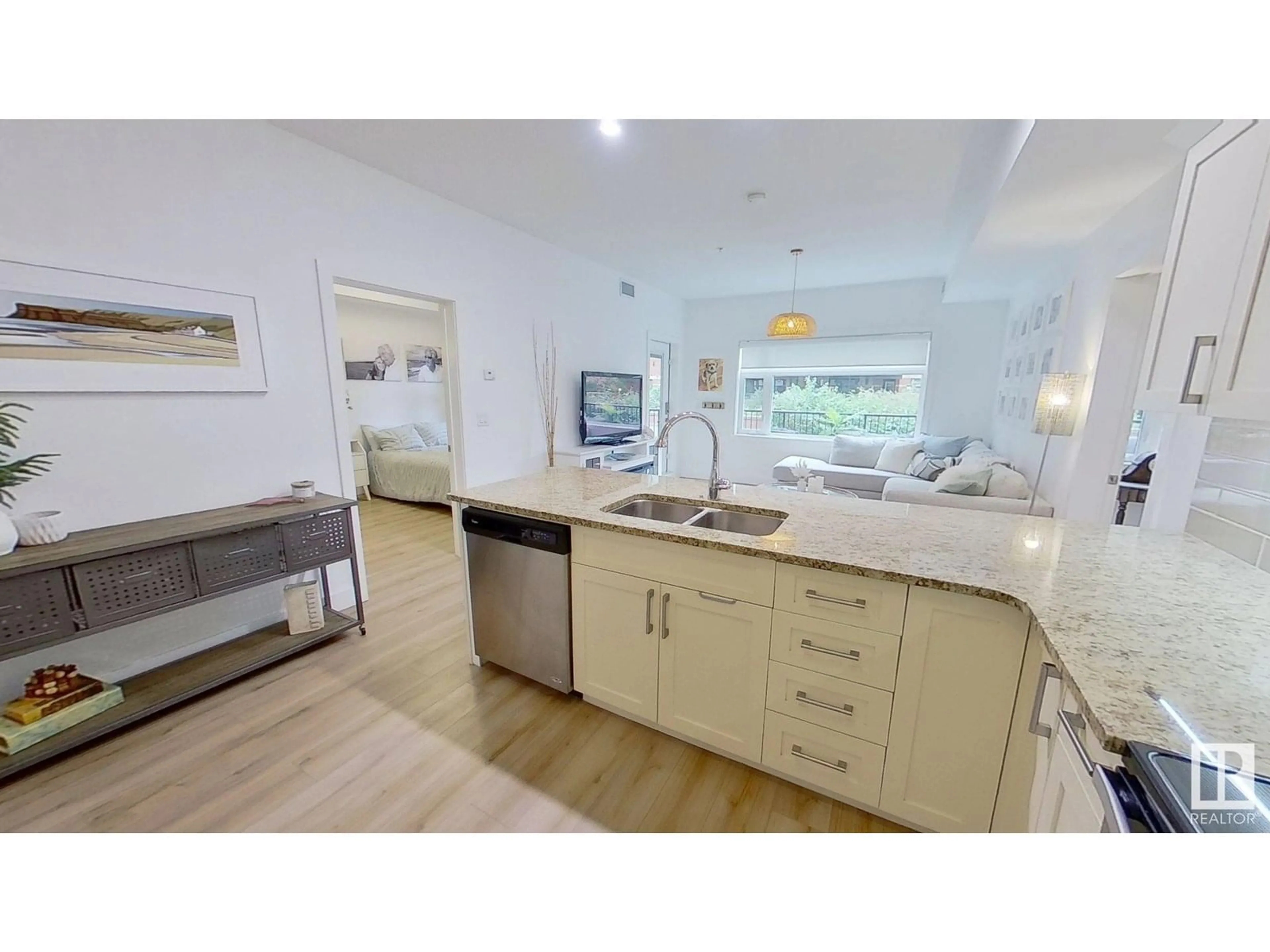 Open concept kitchen, unknown for #107 - 111 FESTIVAL WY, Sherwood Park Alberta T8H0G6