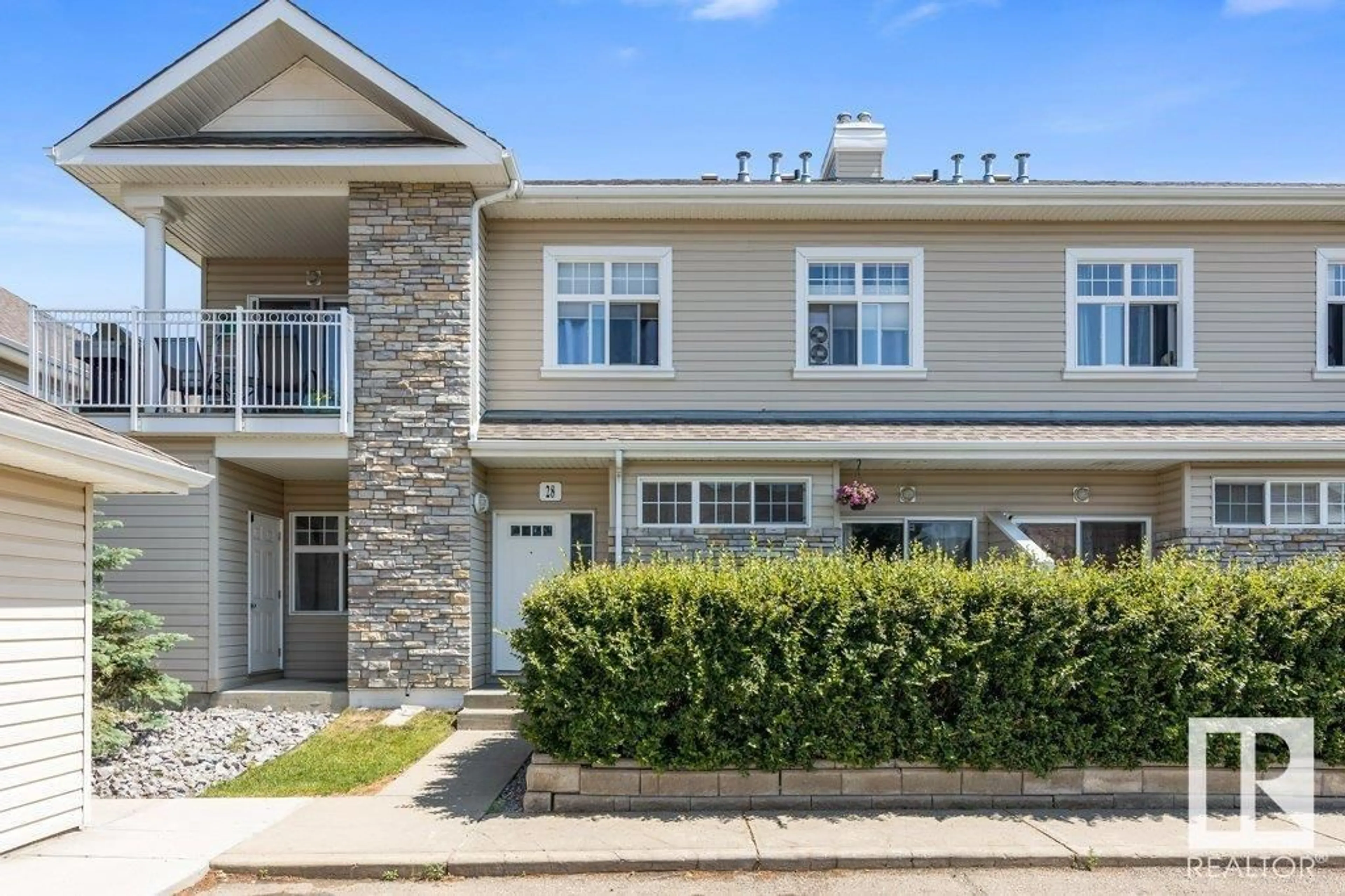 Home with vinyl exterior material, street for #28 - 1179 SUMMERSIDE DR, Edmonton Alberta T6X1K1
