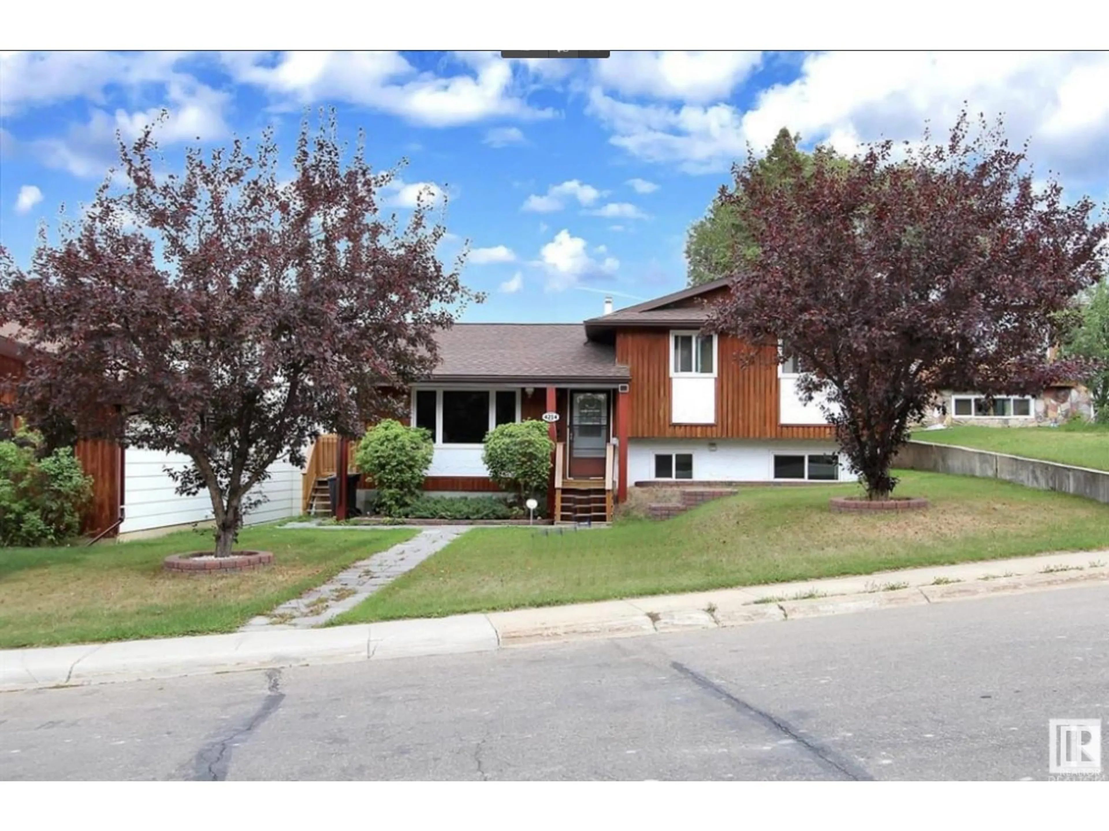 Home with vinyl exterior material, street for 4214 51 AV, Cold Lake Alberta T9M2A1