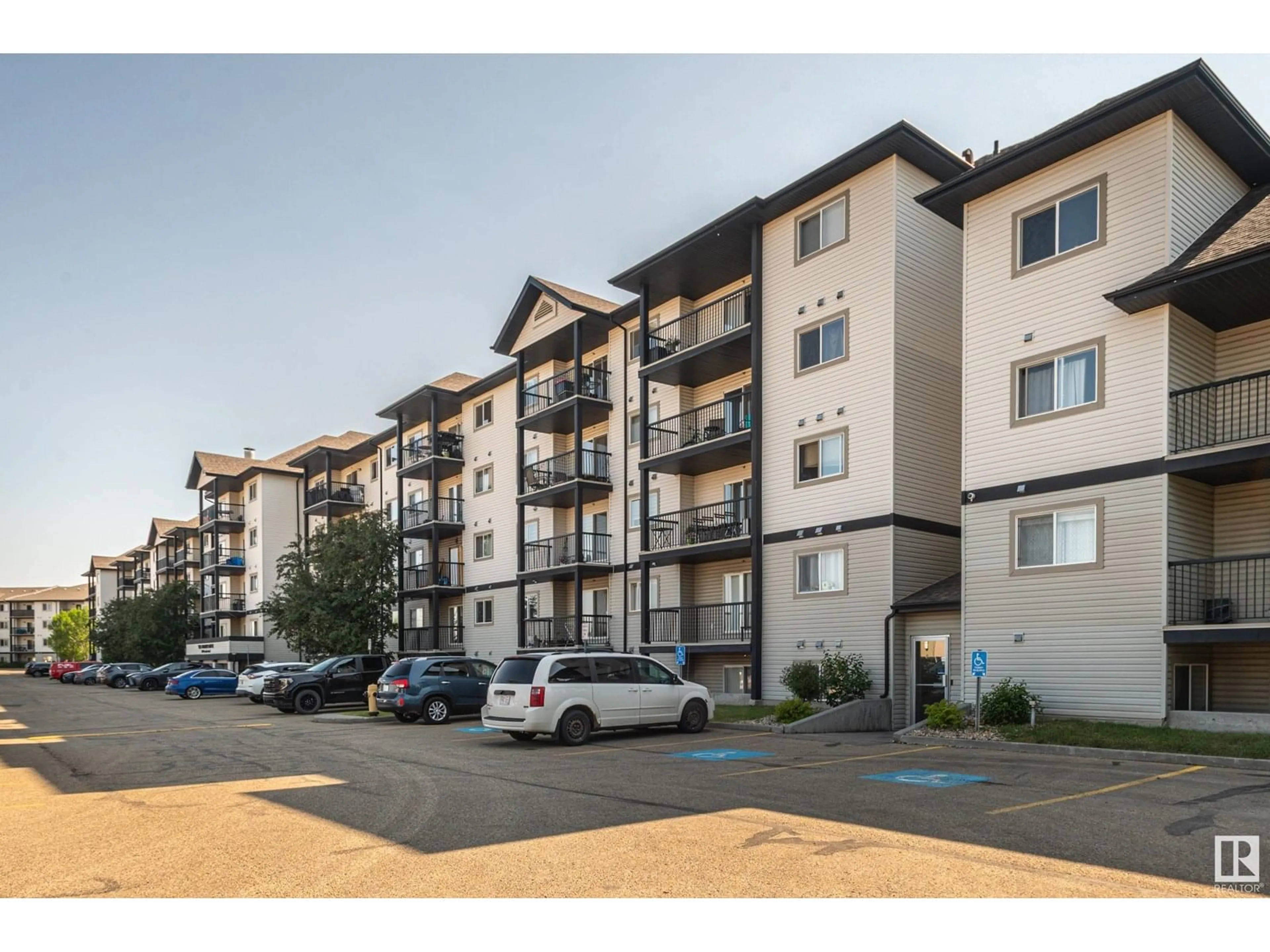 A pic from outside/outdoor area/front of a property/back of a property/a pic from drone, unknown for #116 - 2430 GUARDIAN RD, Edmonton Alberta T5T2P5
