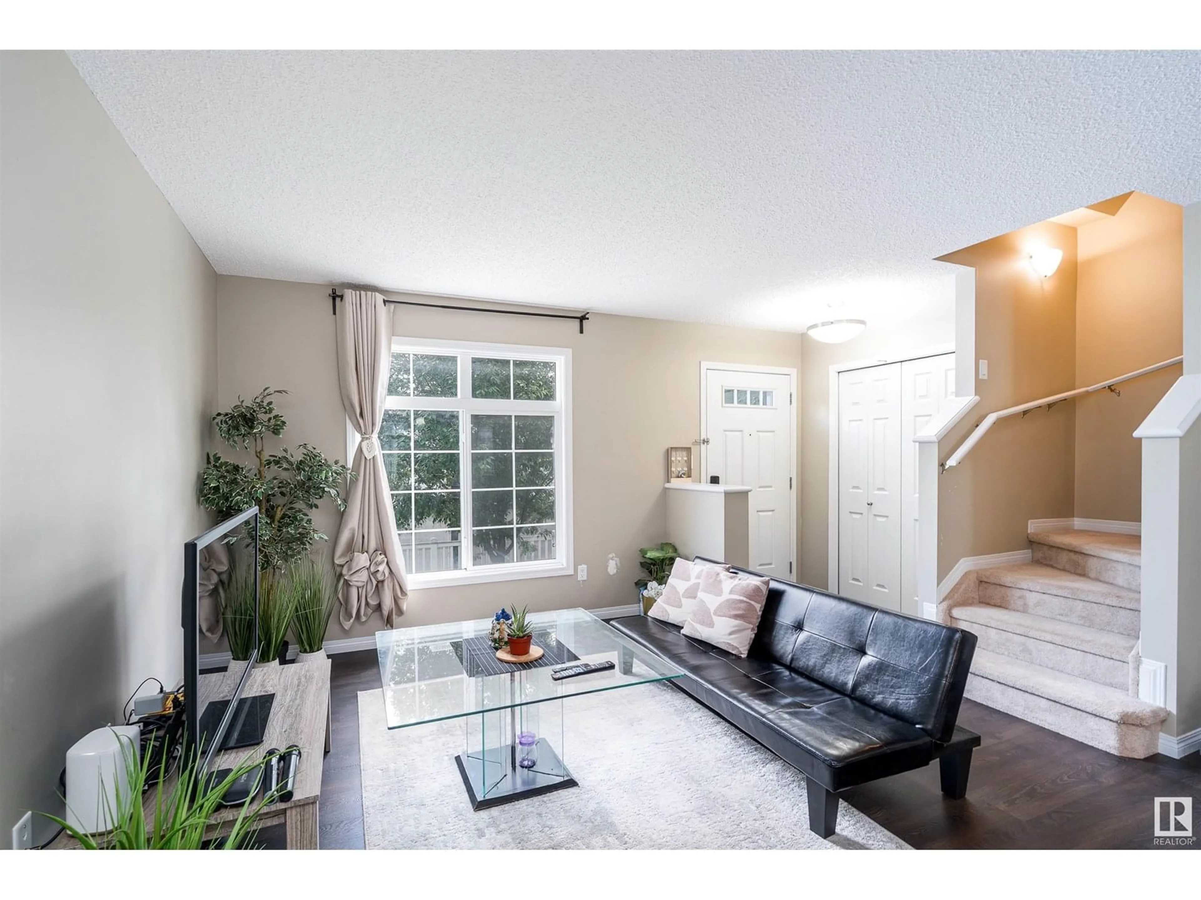 Living room with furniture, unknown for #45 - 9151 SHAW WY, Edmonton Alberta T6X1W7