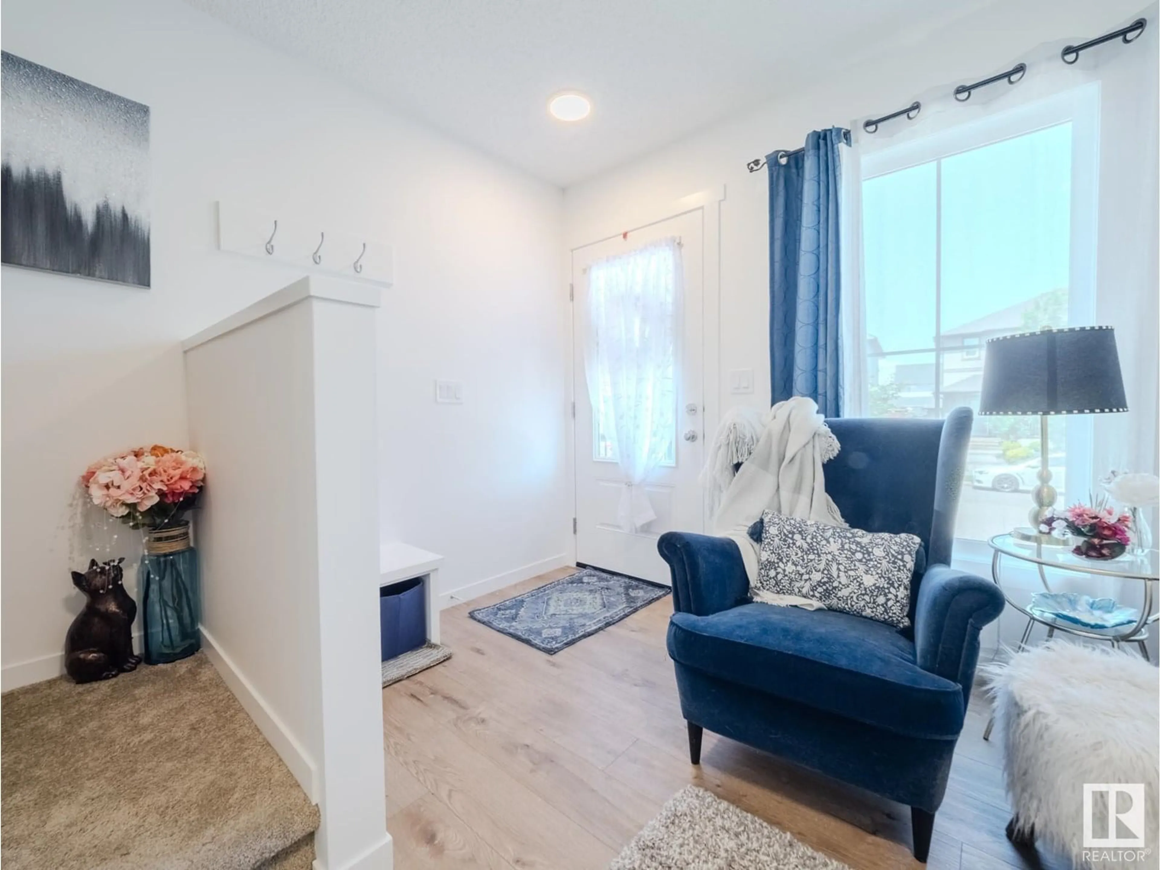 Living room with furniture, unknown for #2 - 525 SECORD BV, Edmonton Alberta T5T7V3