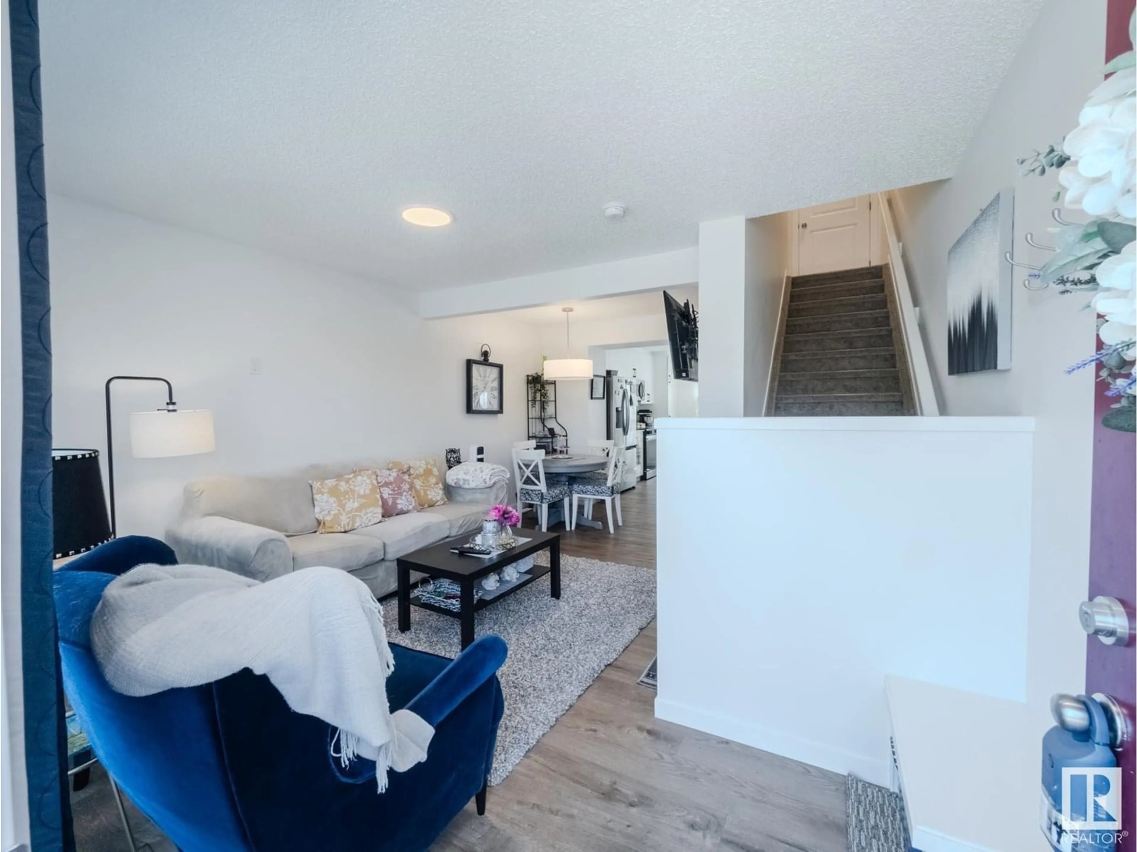Living room with furniture, unknown for #2 - 525 SECORD BV, Edmonton Alberta T5T7V3