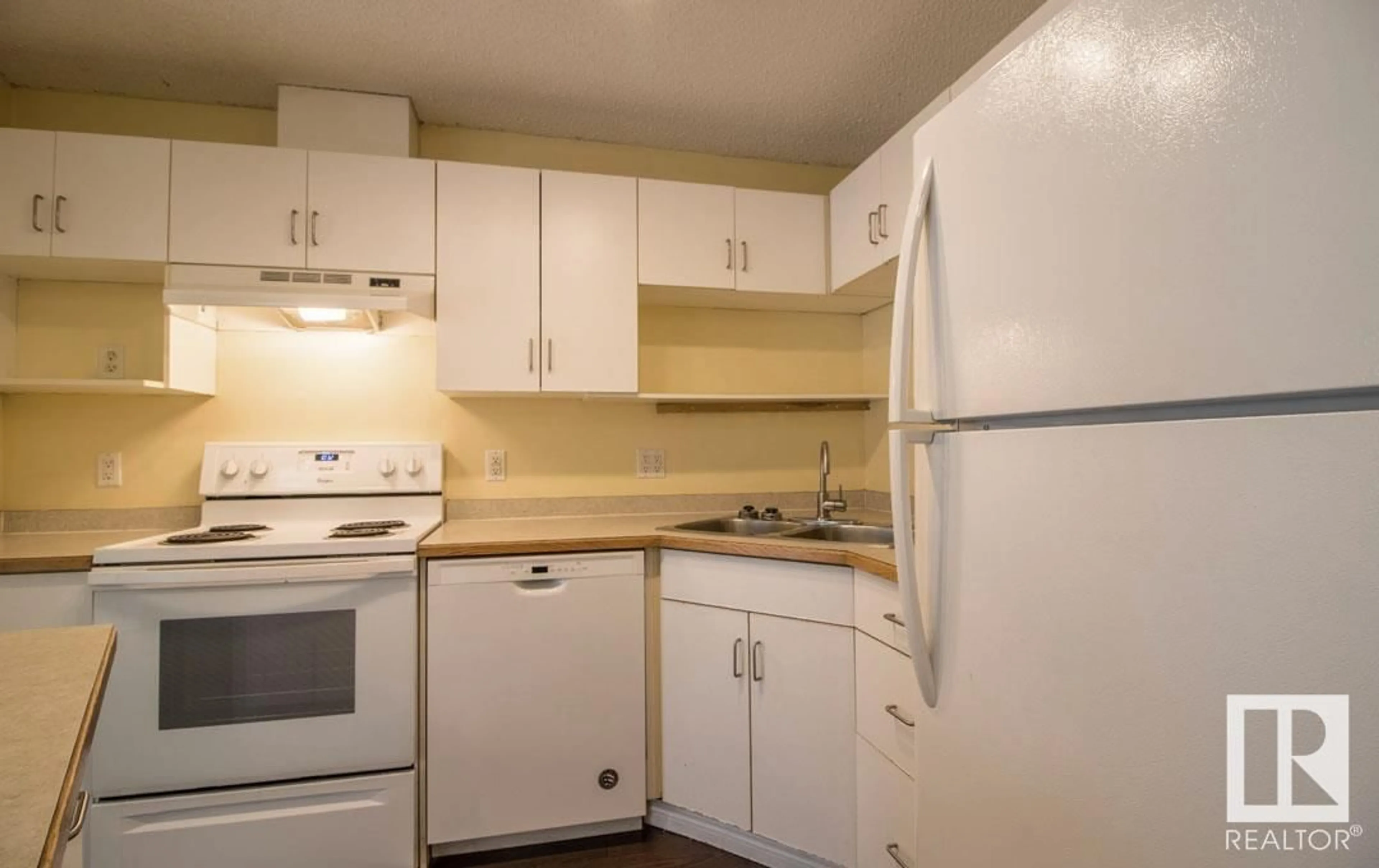 Standard kitchen, unknown for #332 - 10535 122 ST, Edmonton Alberta T5N4B7