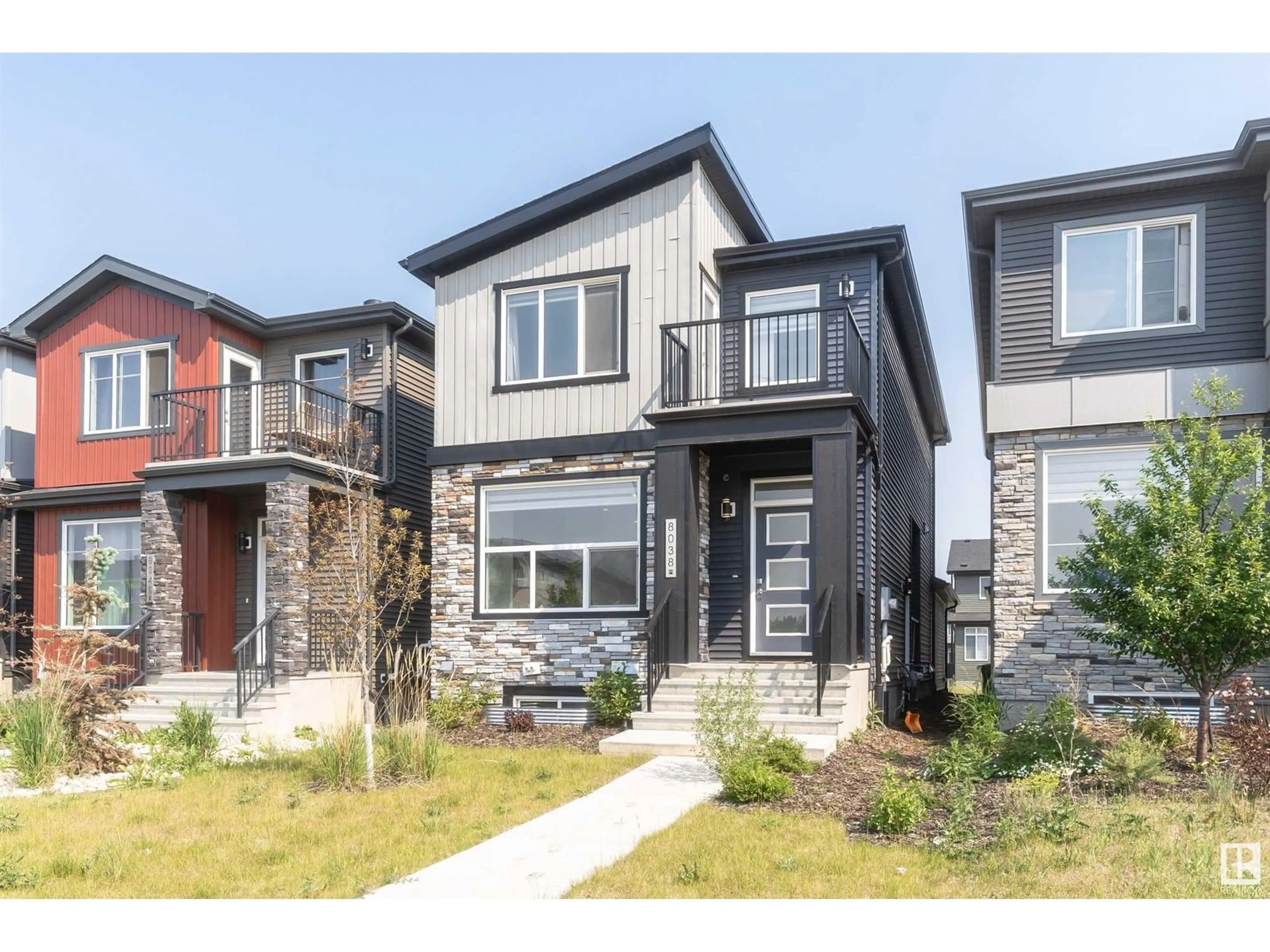 Home with brick exterior material, street for 8038 KIRIAK LINK, Edmonton Alberta T6W4V2