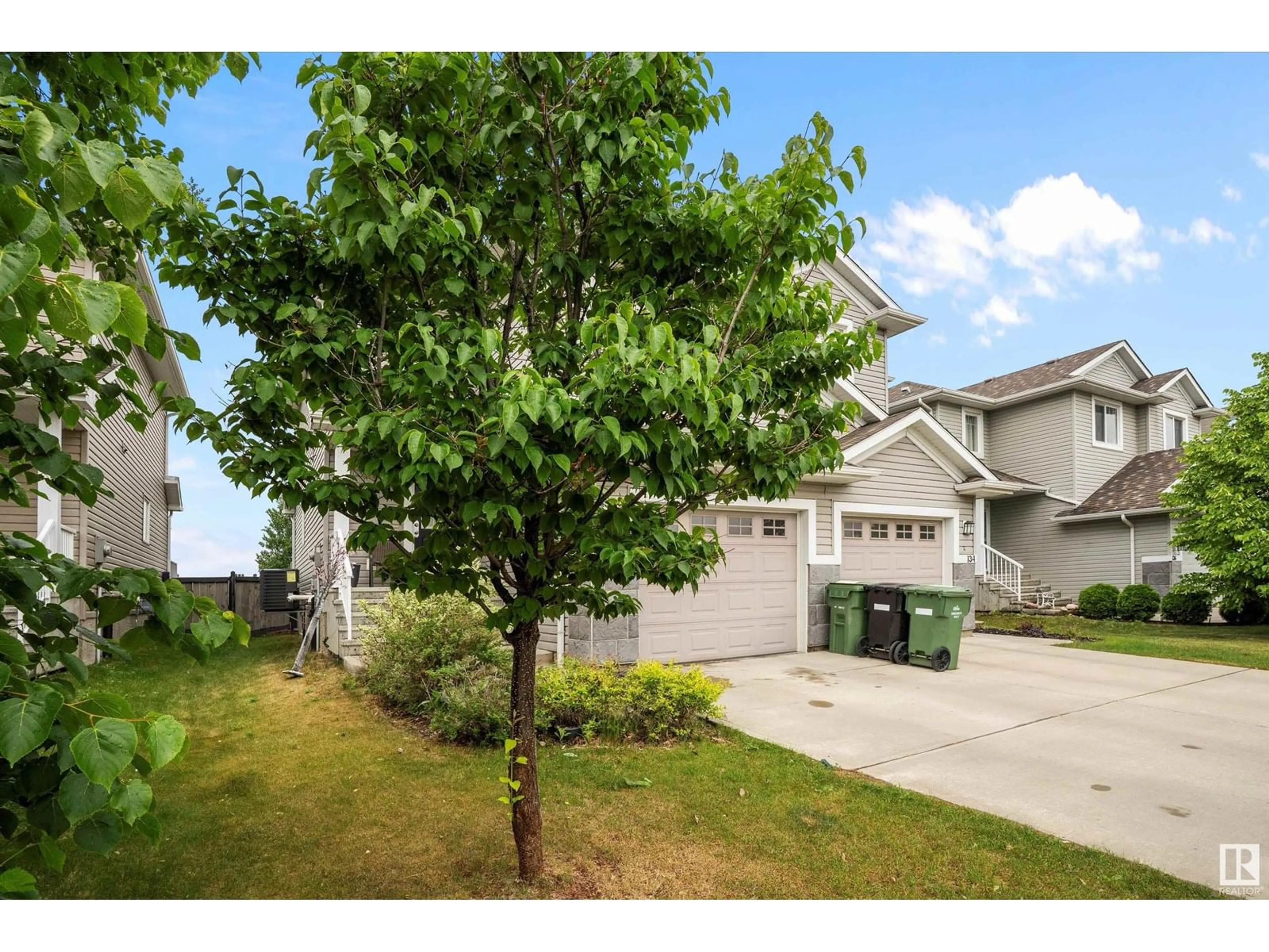 A pic from outside/outdoor area/front of a property/back of a property/a pic from drone, street for 132 KEYSTONE CR, Leduc Alberta T9E0M6