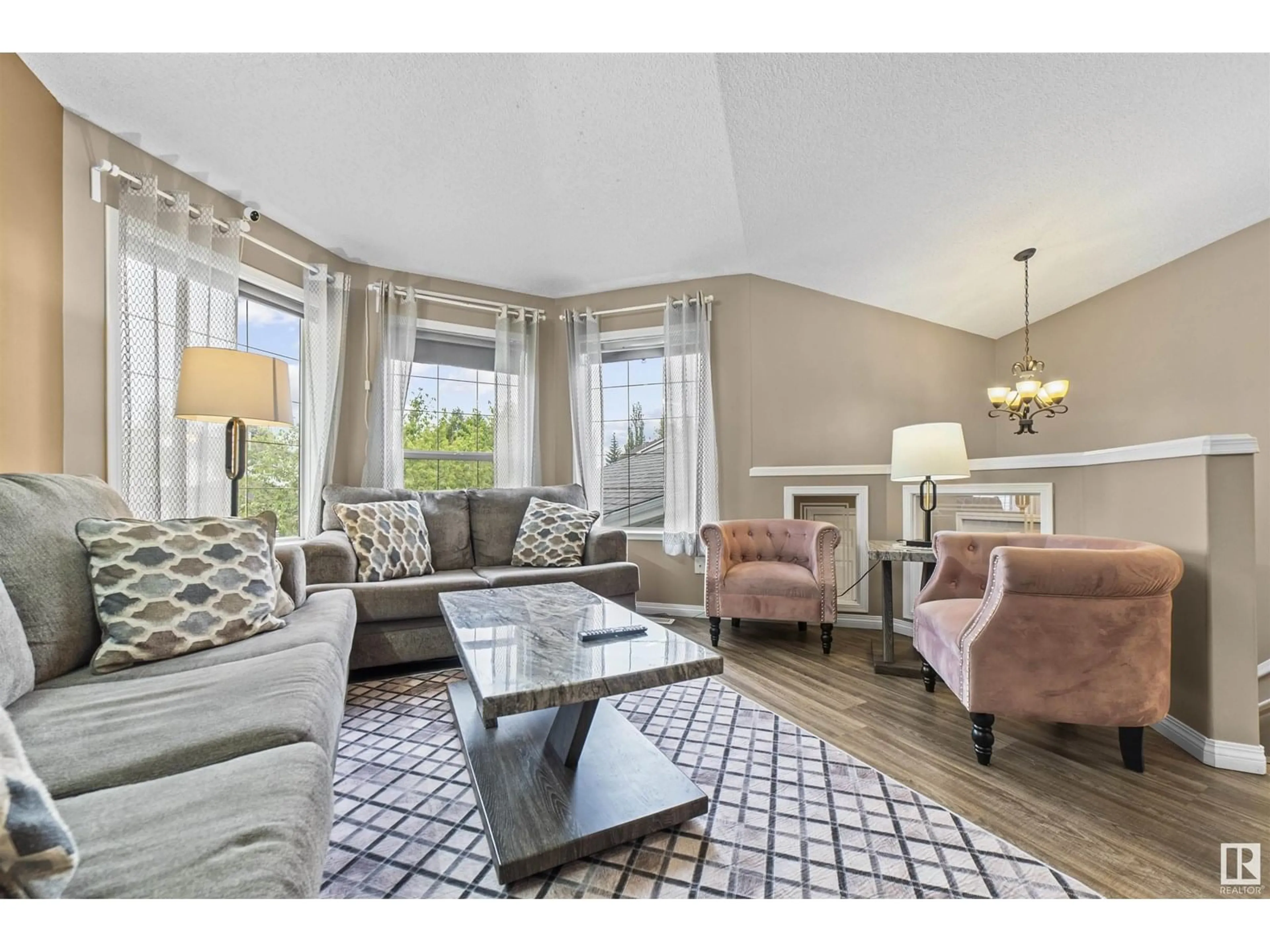 Living room with furniture, unknown for NW - 4119 29 ST, Edmonton Alberta T6T1M5