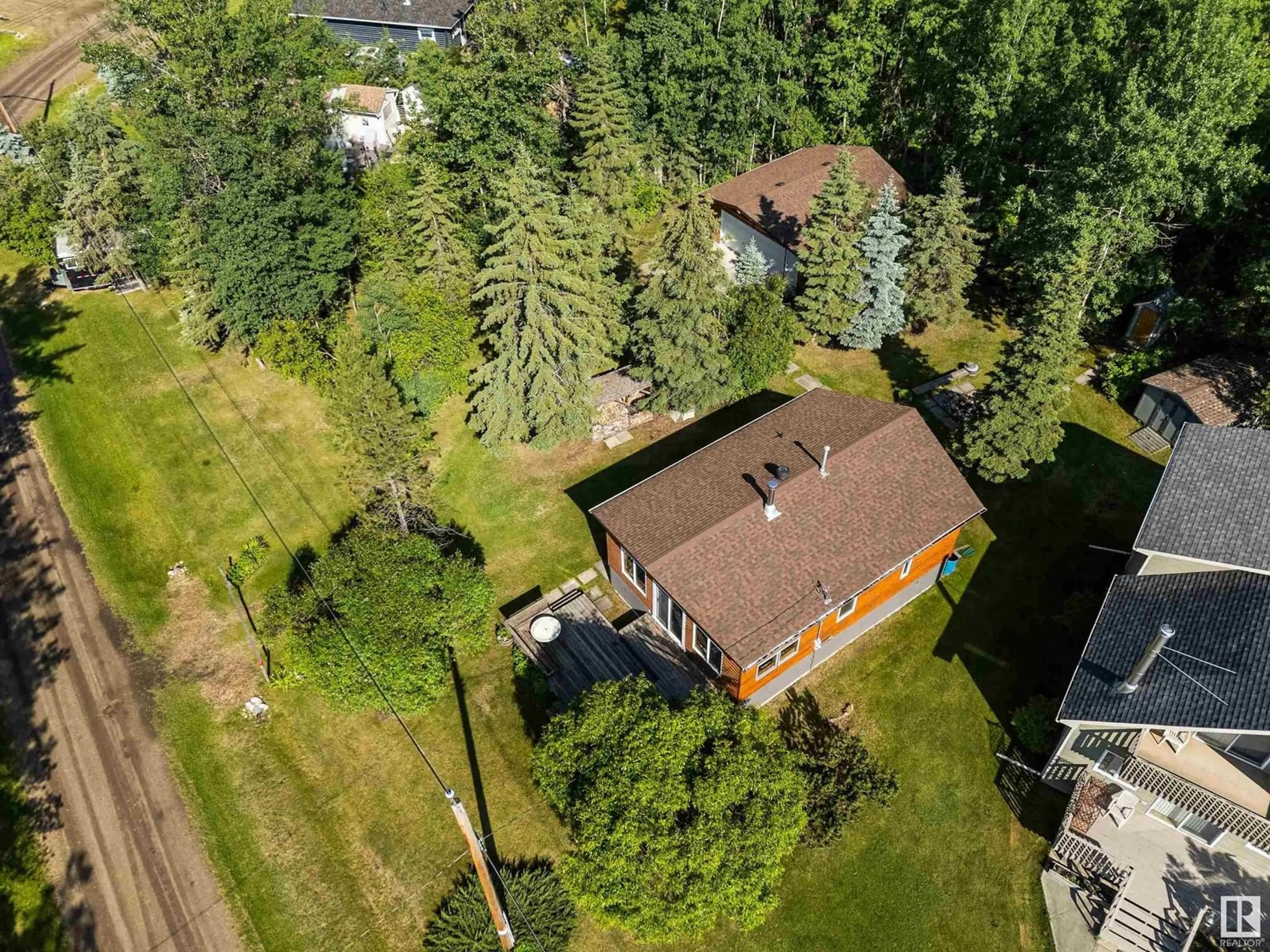 A pic from outside/outdoor area/front of a property/back of a property/a pic from drone, unknown for 220 2 ST, Rural Lac Ste. Anne County Alberta T0E1A0
