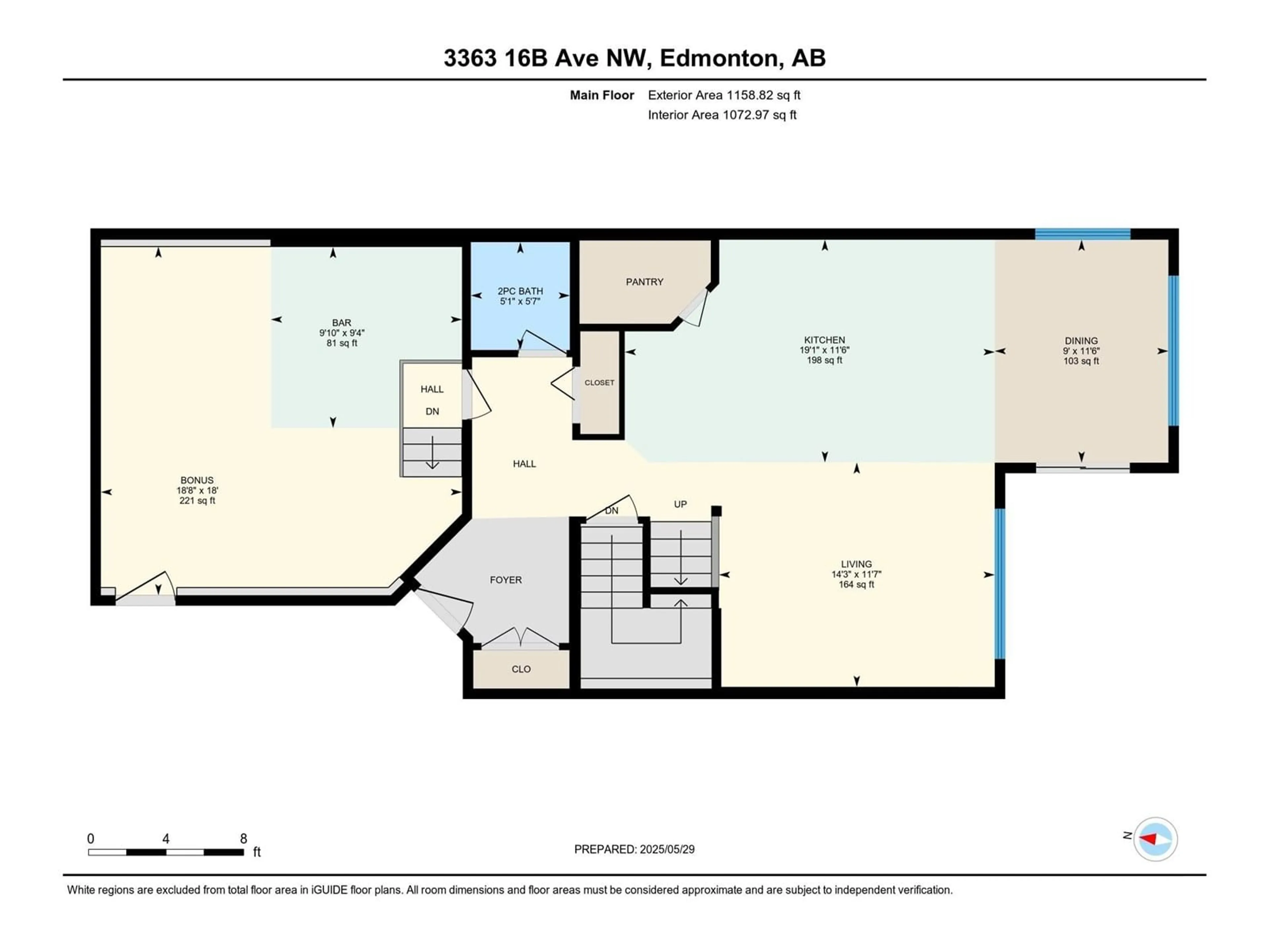 Floor plan for NW - 3363 16B AV, Edmonton Alberta T6T0P1