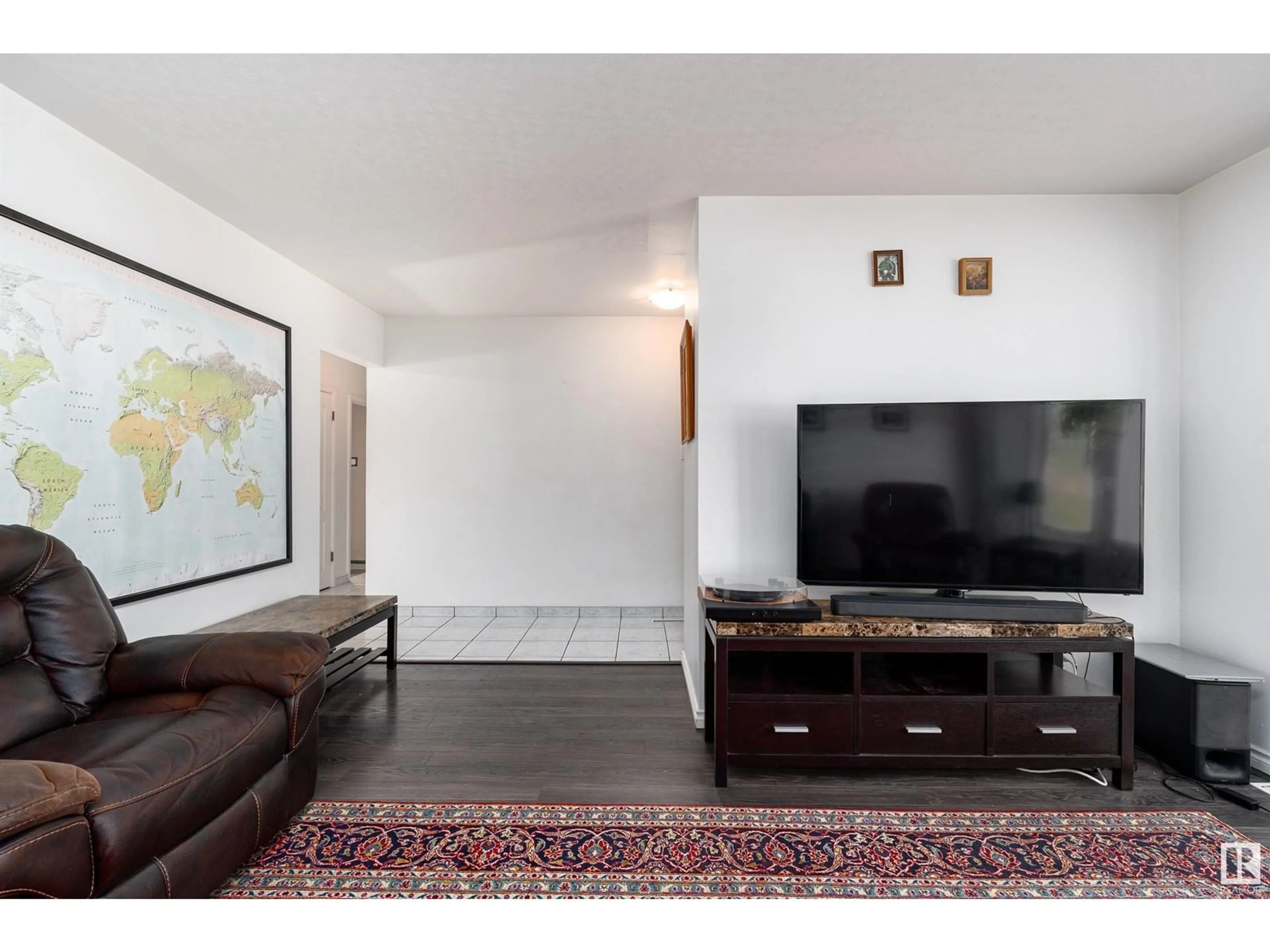Living room with furniture, unknown for 4307 51 ST, Leduc Alberta T9E5B8